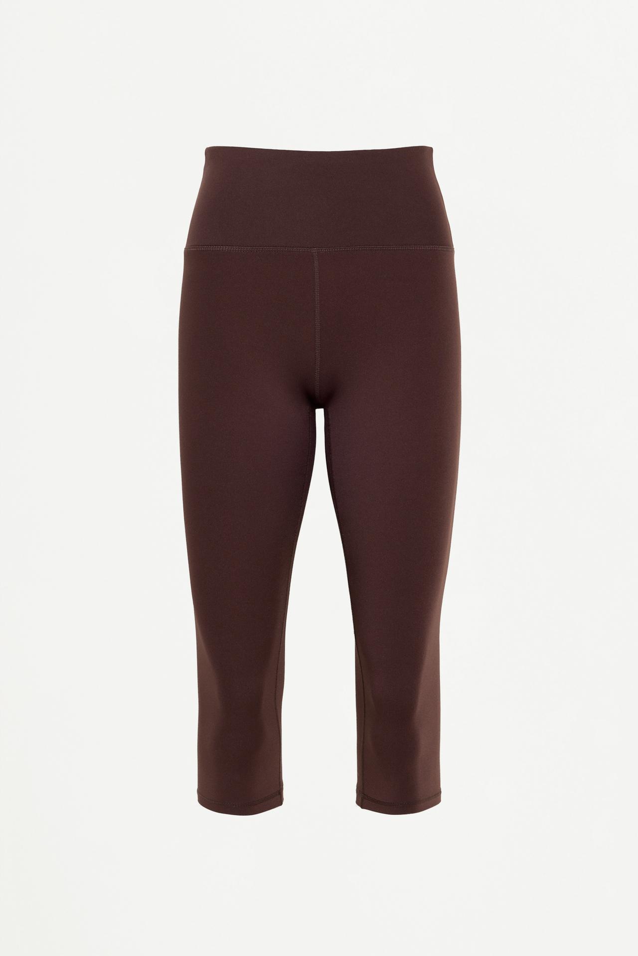 Capri leggings — CHOCOLATE