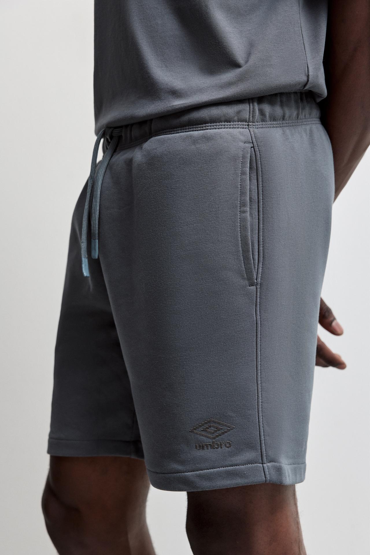Umbro x Lefties Bermuda shorts — STEEL BLUE