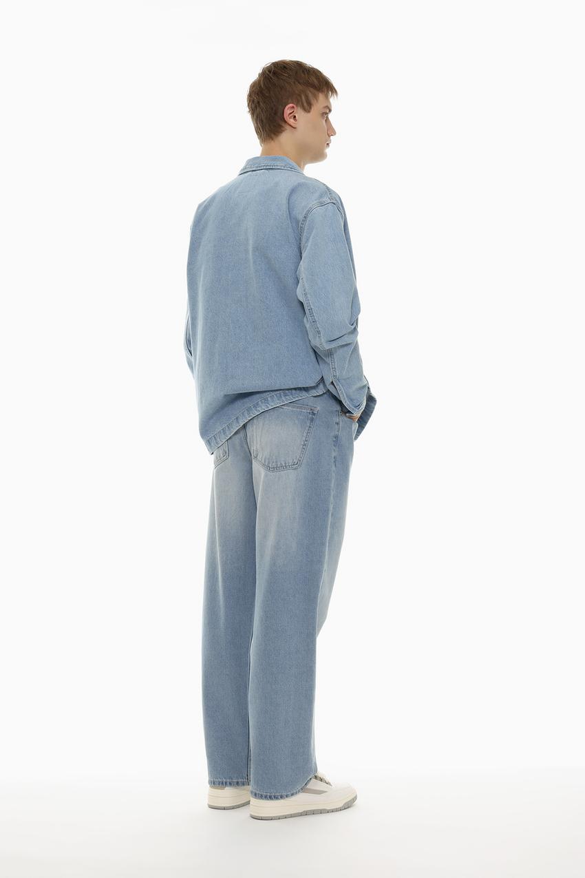 Jeans baggy Straight Jeans ROPA Mujer Lefties ESPAÑA