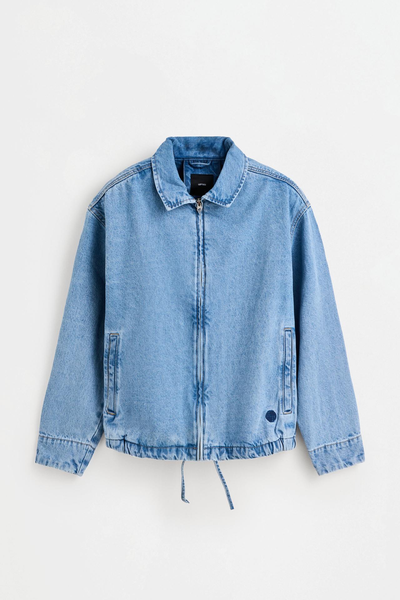 Denim jacket bomber — INDIGO
