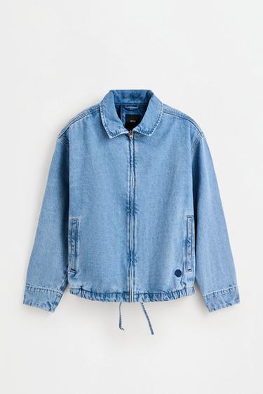 Denim jacket bomber — INDIGO 6
