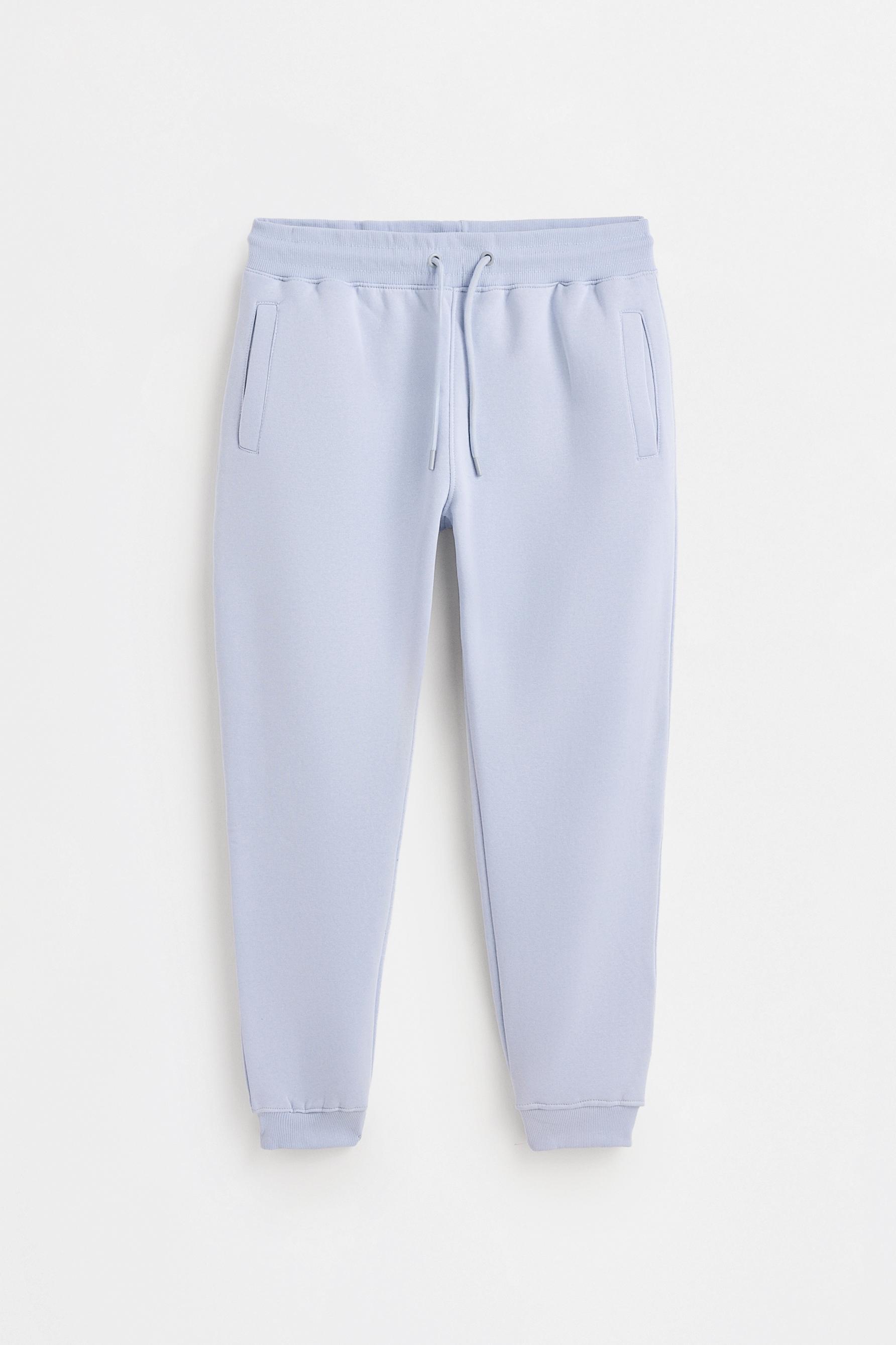 Regular fit tracksuit bottoms — SKY BLUE