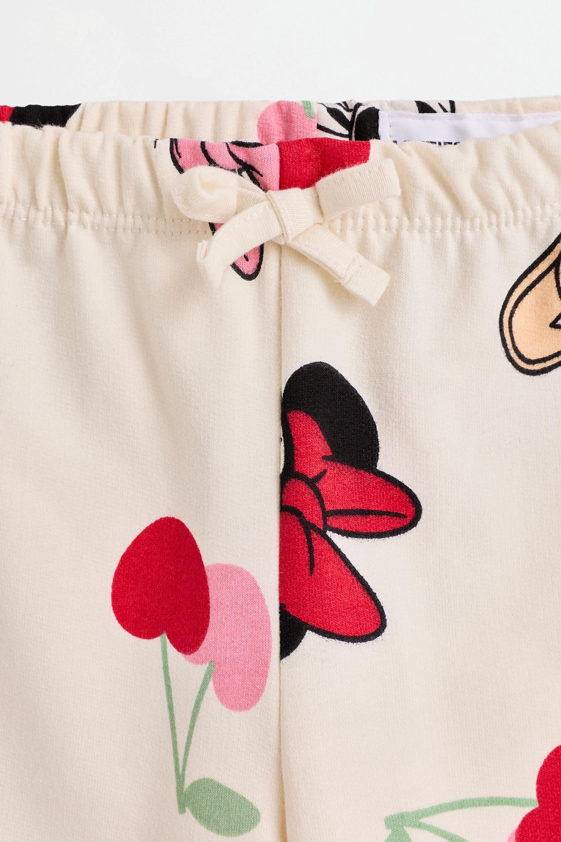 Minnie Mouse ©Disney T-shirt and jogger set — ECRU