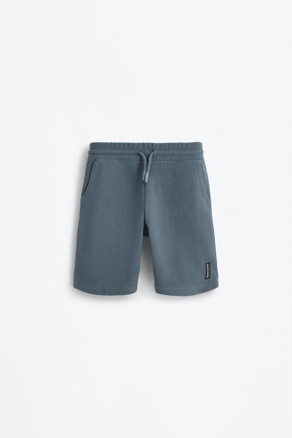 Ottoman tracksuit Bermuda shorts