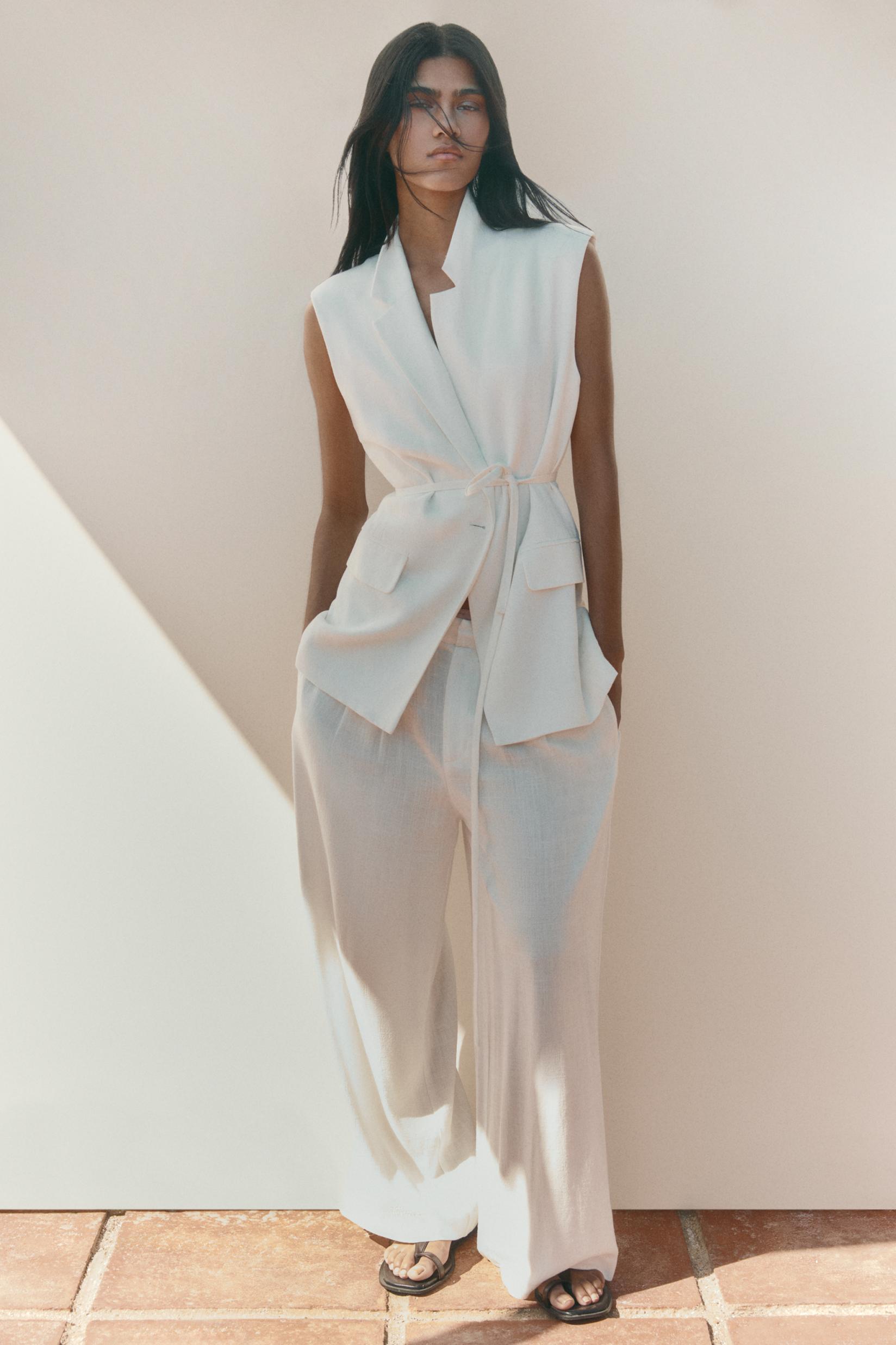 Rustic trousers — WHITE
