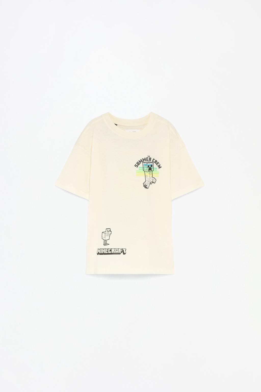 Camiseta Minecraft maxiprint trasero