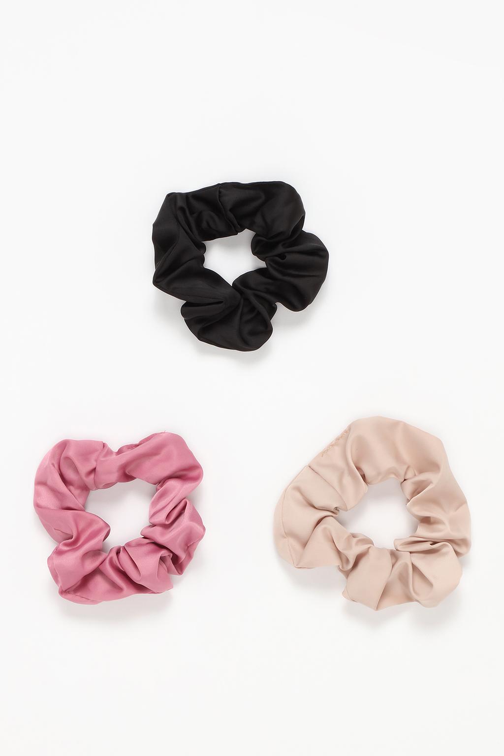 Pack 3 scrunchies básicos