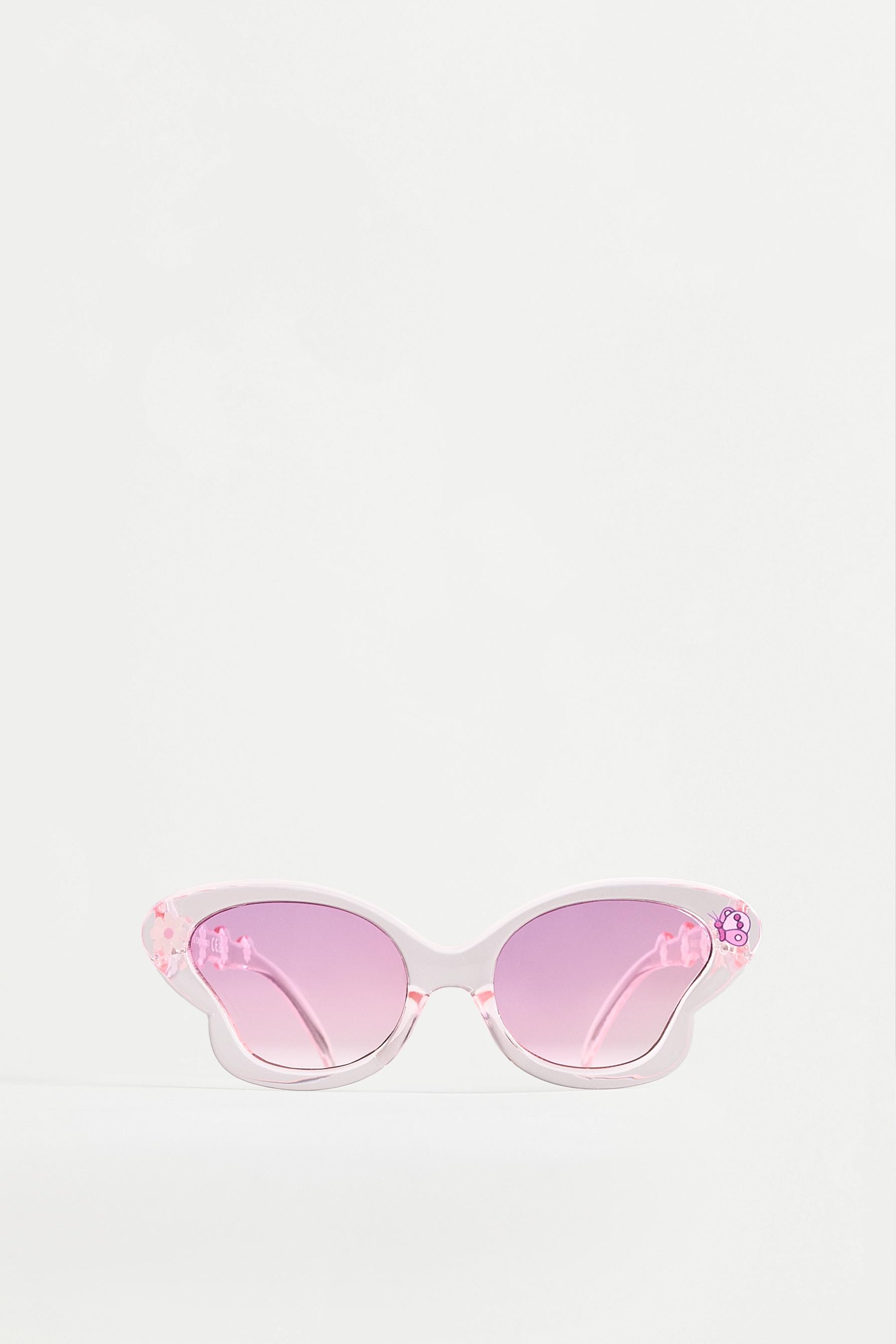 Butterfly sunglasses — PINK (alternate view)