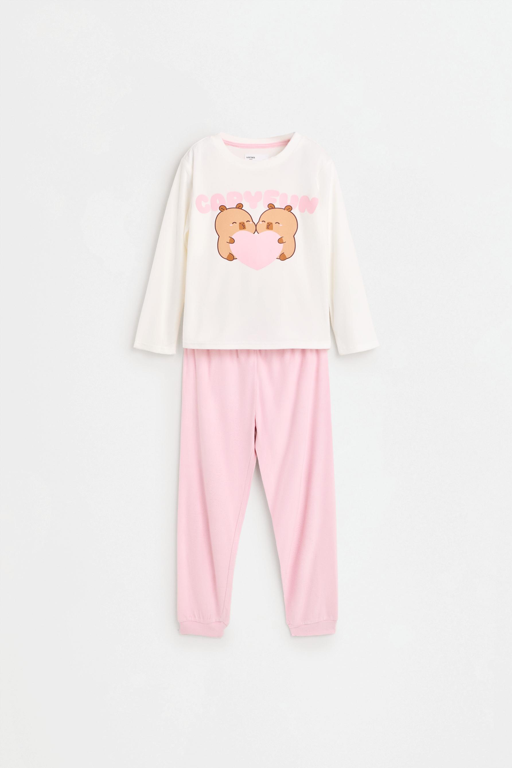 Pijama Capybara CAPYFUN© aterciopelado