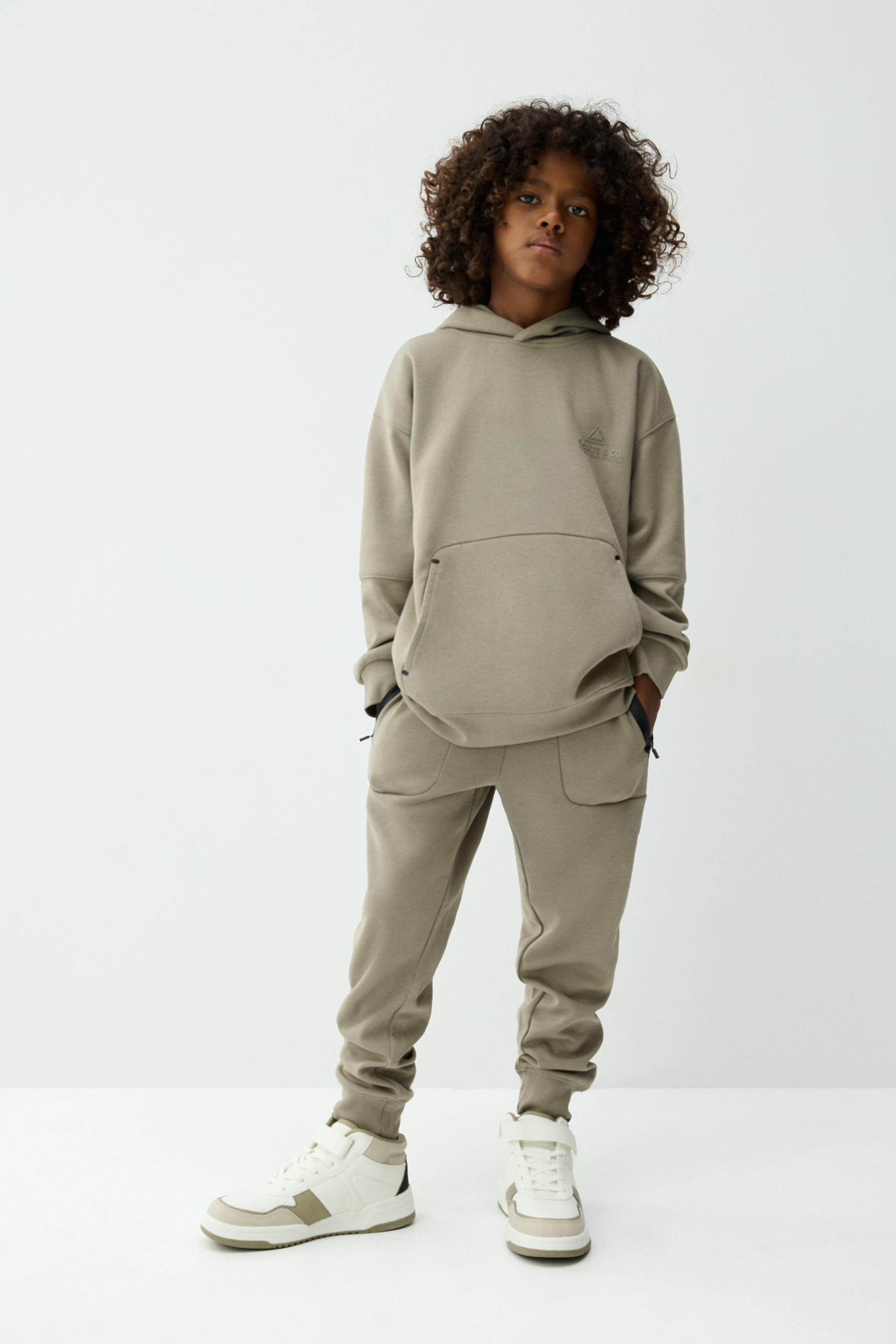 Sudadera deportiva interlock