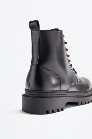 Lace-up boot — BLACK 4
