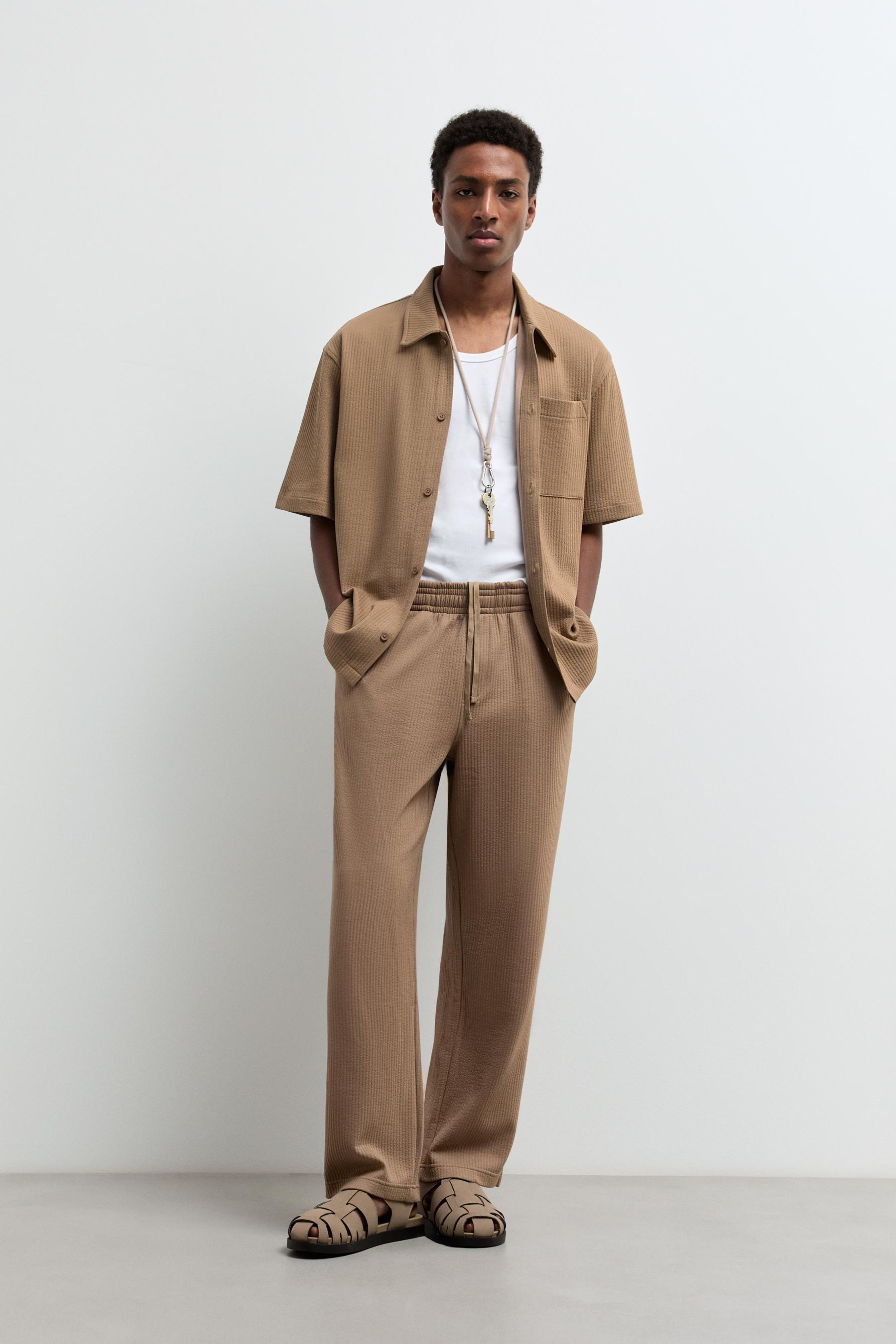 Texture shirt - Shirts - CLOTHING - Man | LEFTIES Morocco