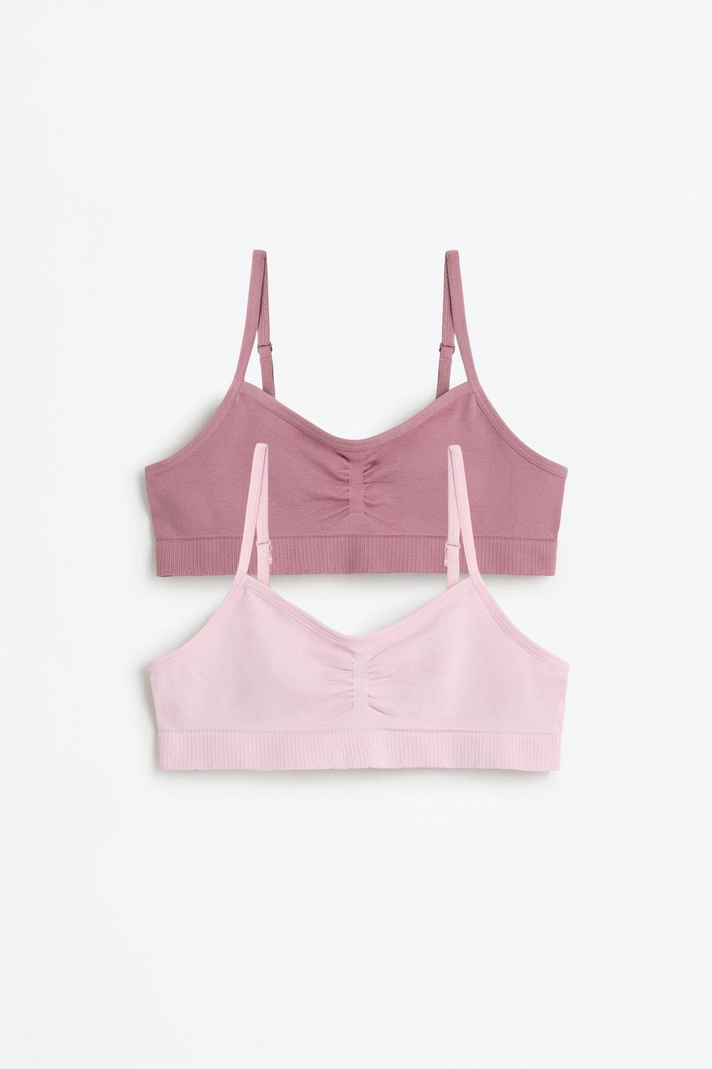 Pack 2 tops sin costuras