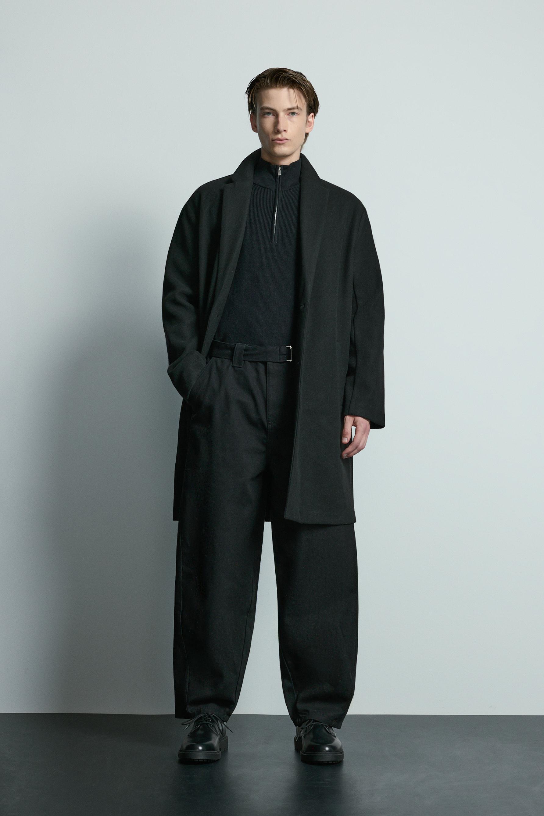 Jeans barrel cinturón