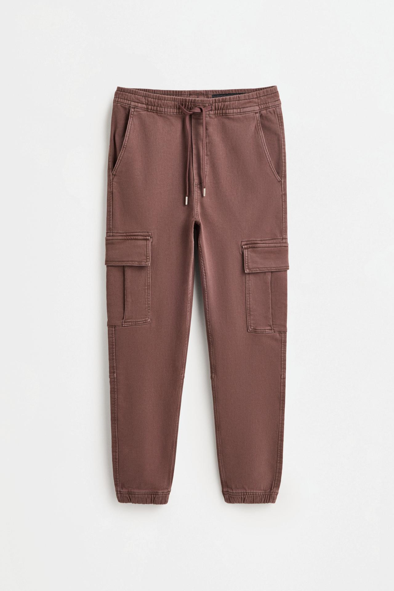 Cargo jogger jeans — DARK BROWN