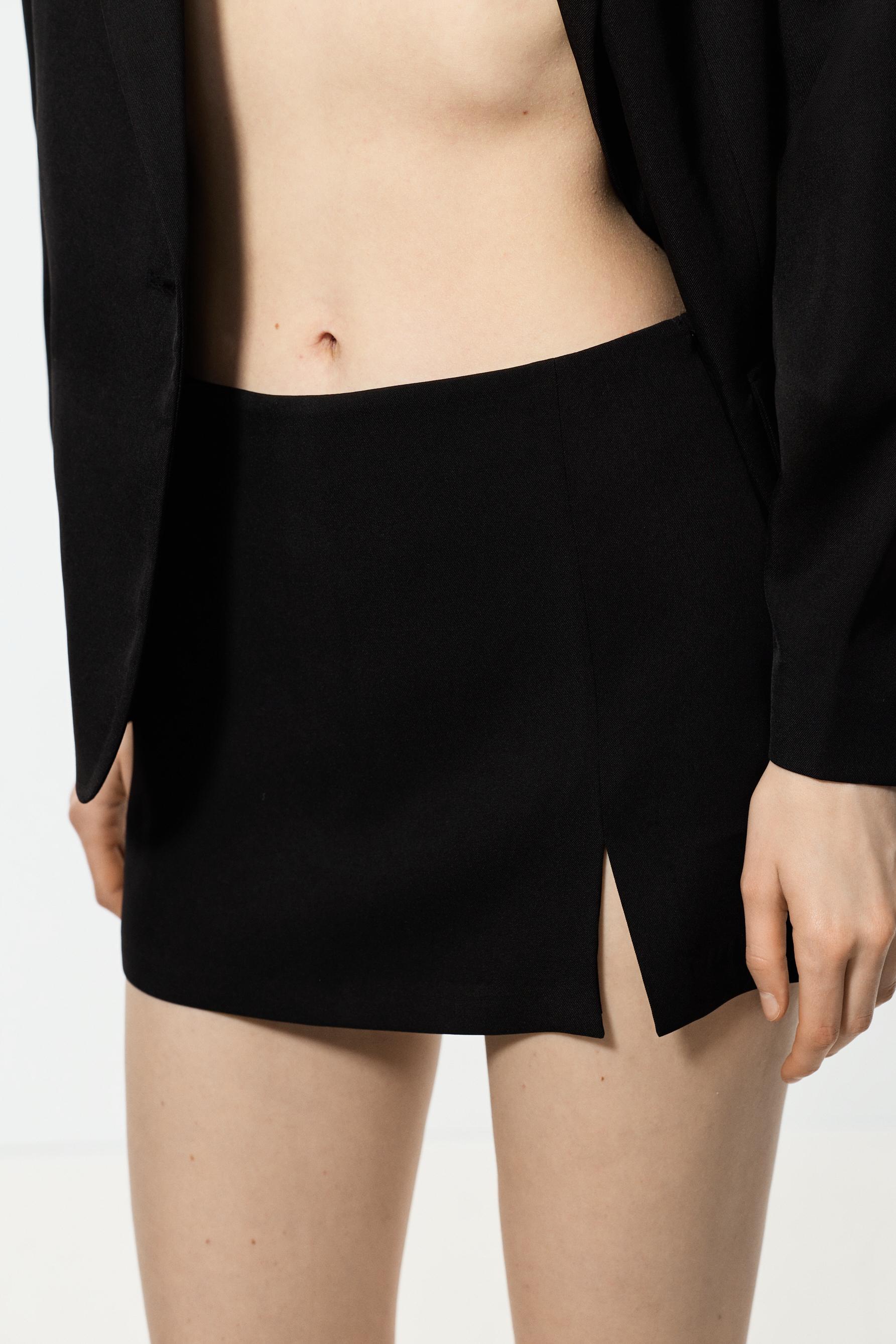 Basic skort — BLACK