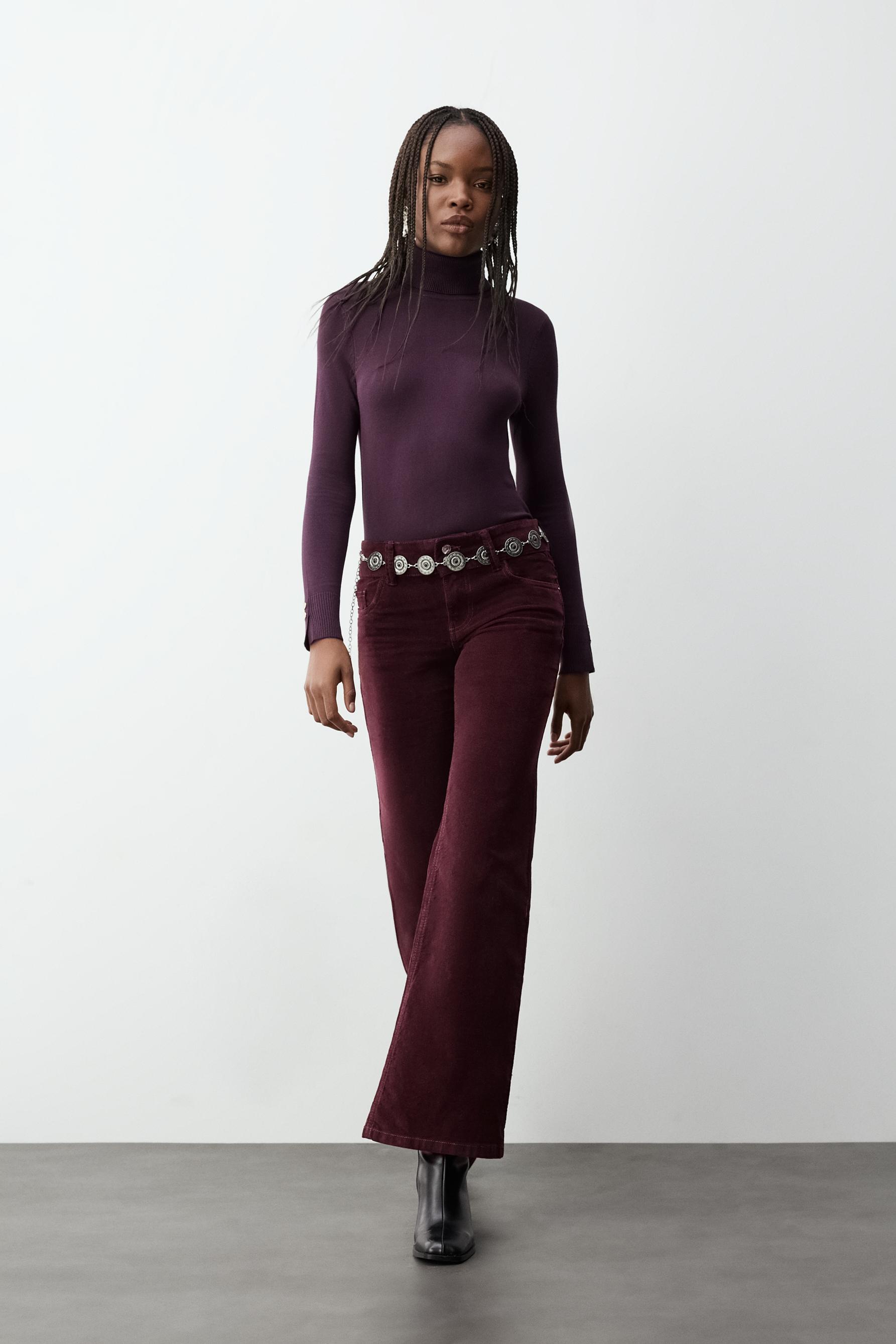 Jeans flare tiro bajo