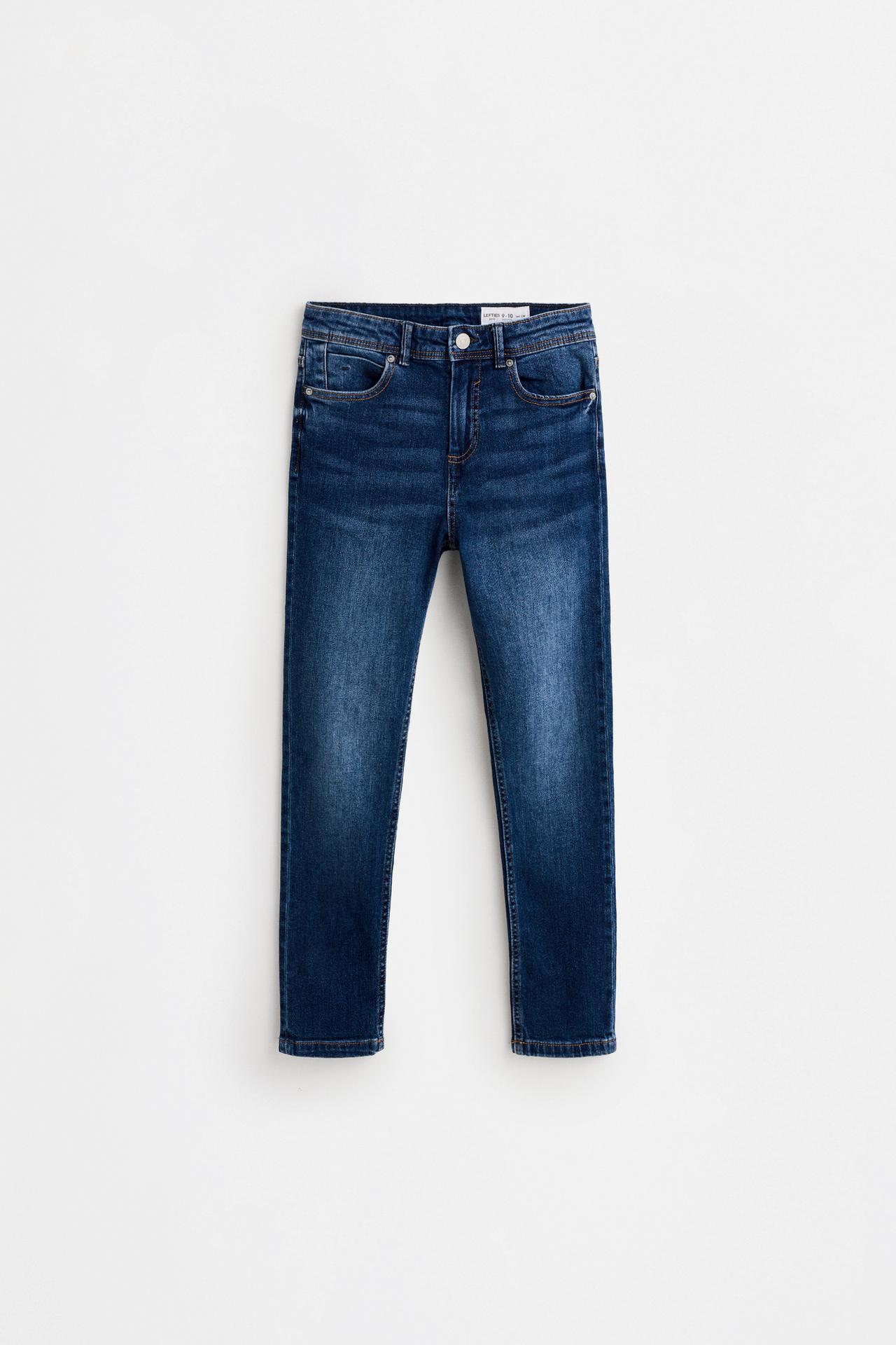 Faded skinny jeans — DARK BLUE