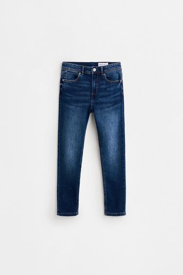 Faded skinny jeans — DARK BLUE 4