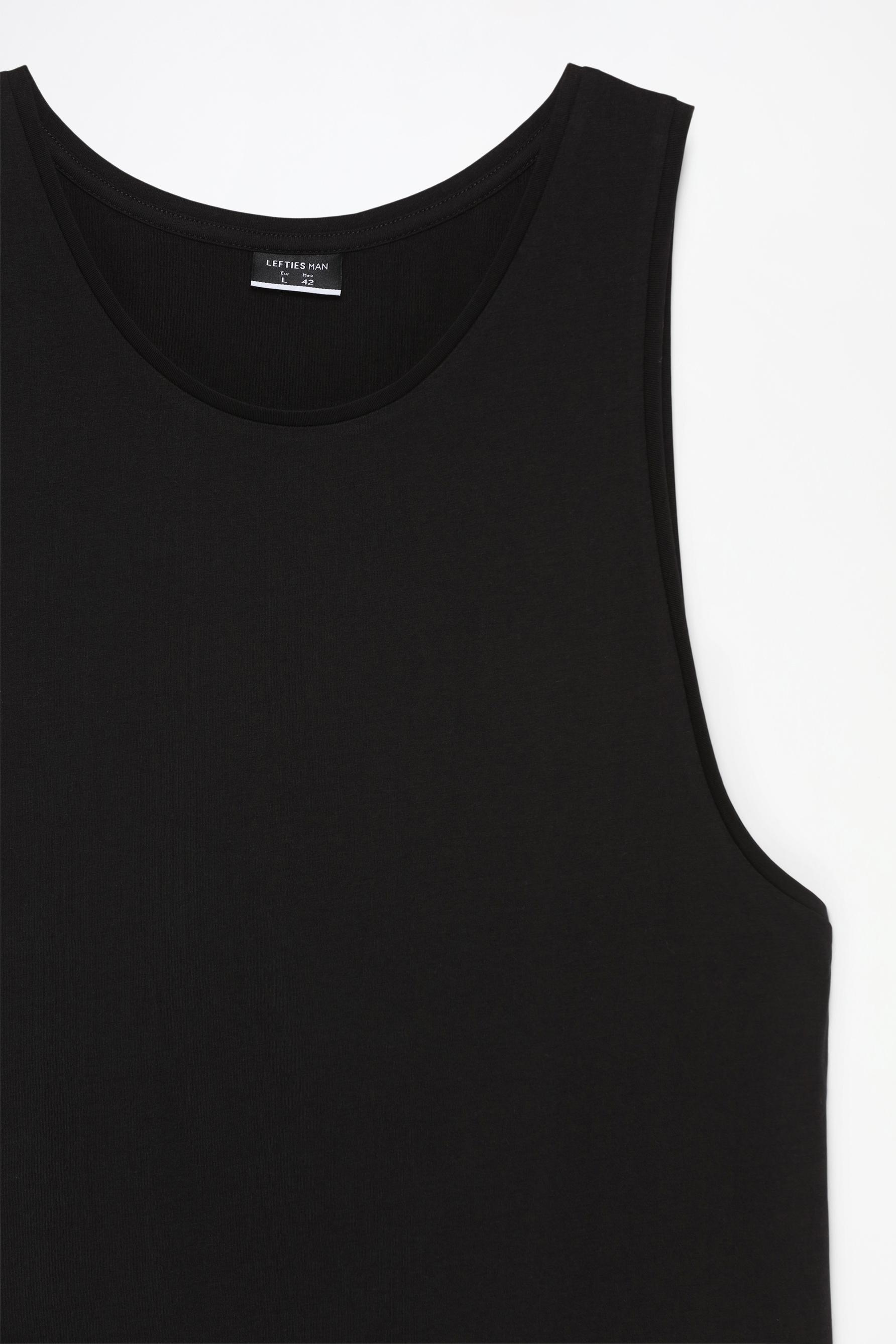 Basic tank top — BLACK