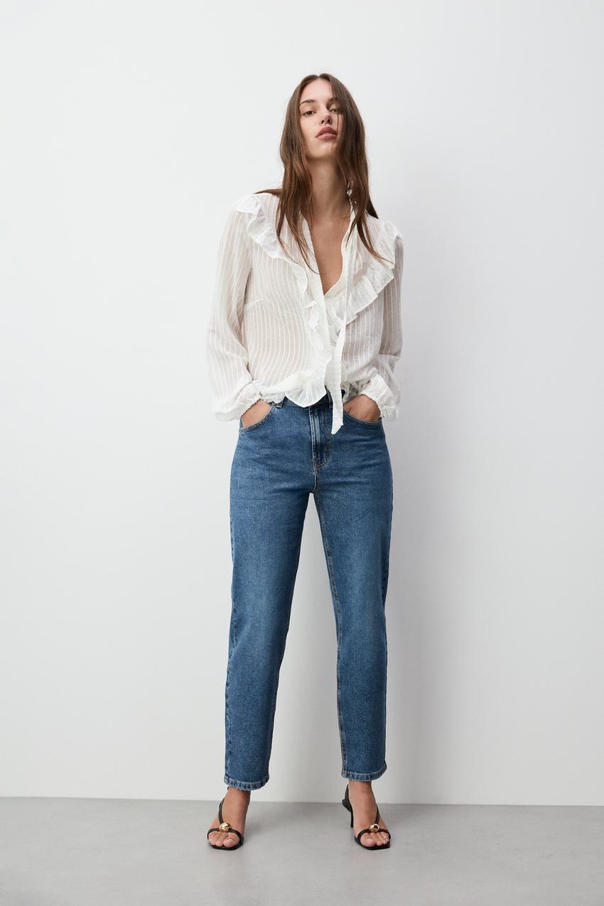 Mom jeans Printed Shirts Shirts Blouses CLOTHING Woman