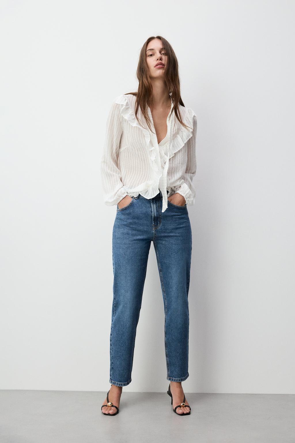 Jeans mom fit