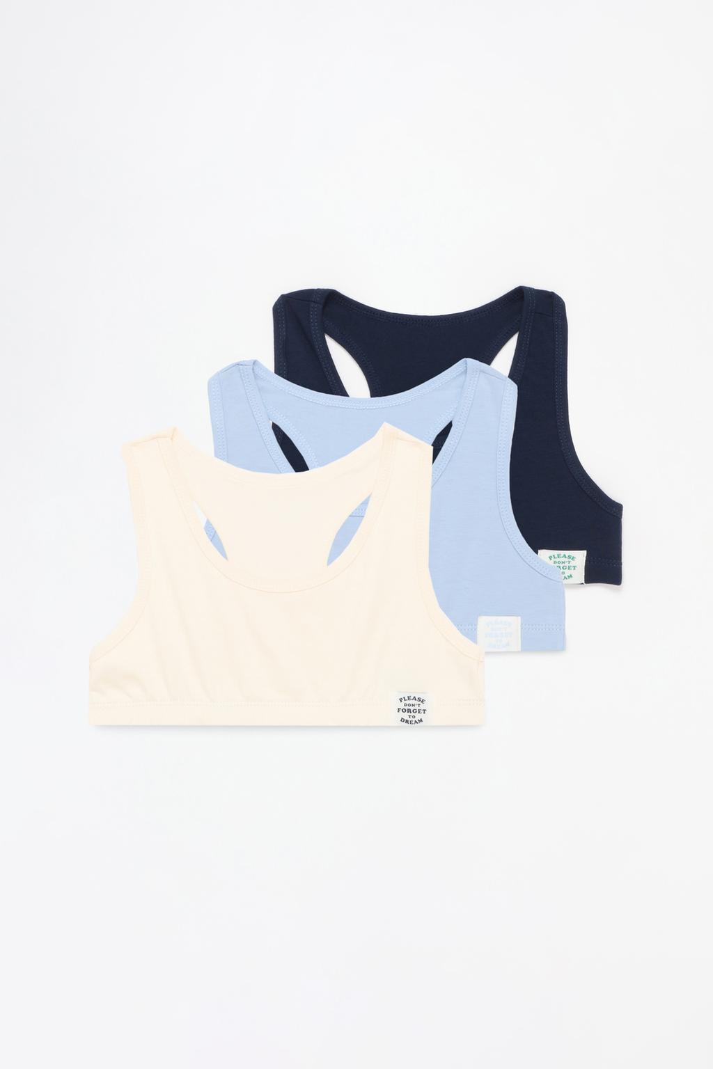 Pack of 3 basic tops