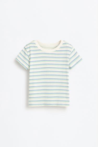 Plush dungarees and T-shirt set — STEEL BLUE 4