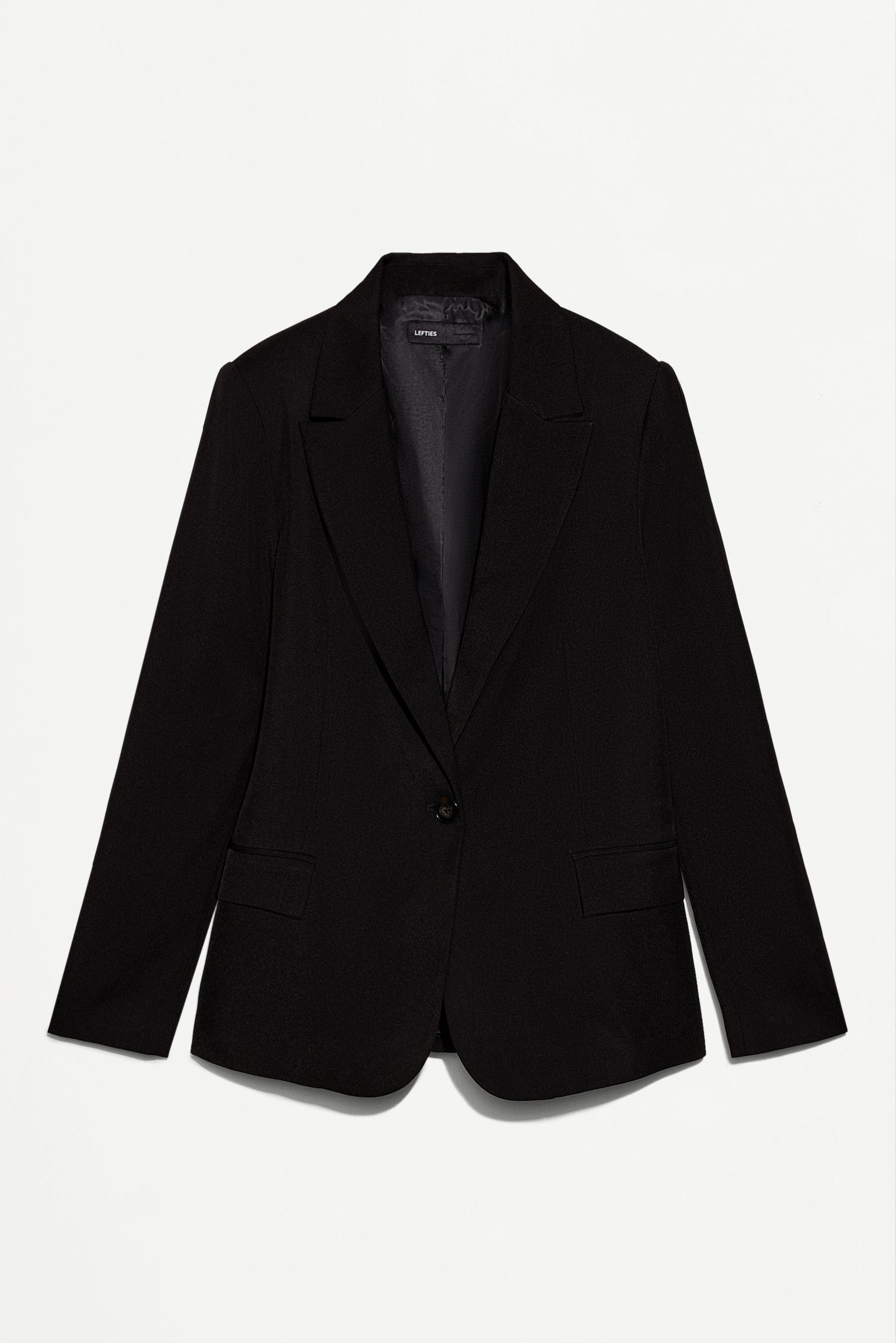 Basic blazer — BLACK