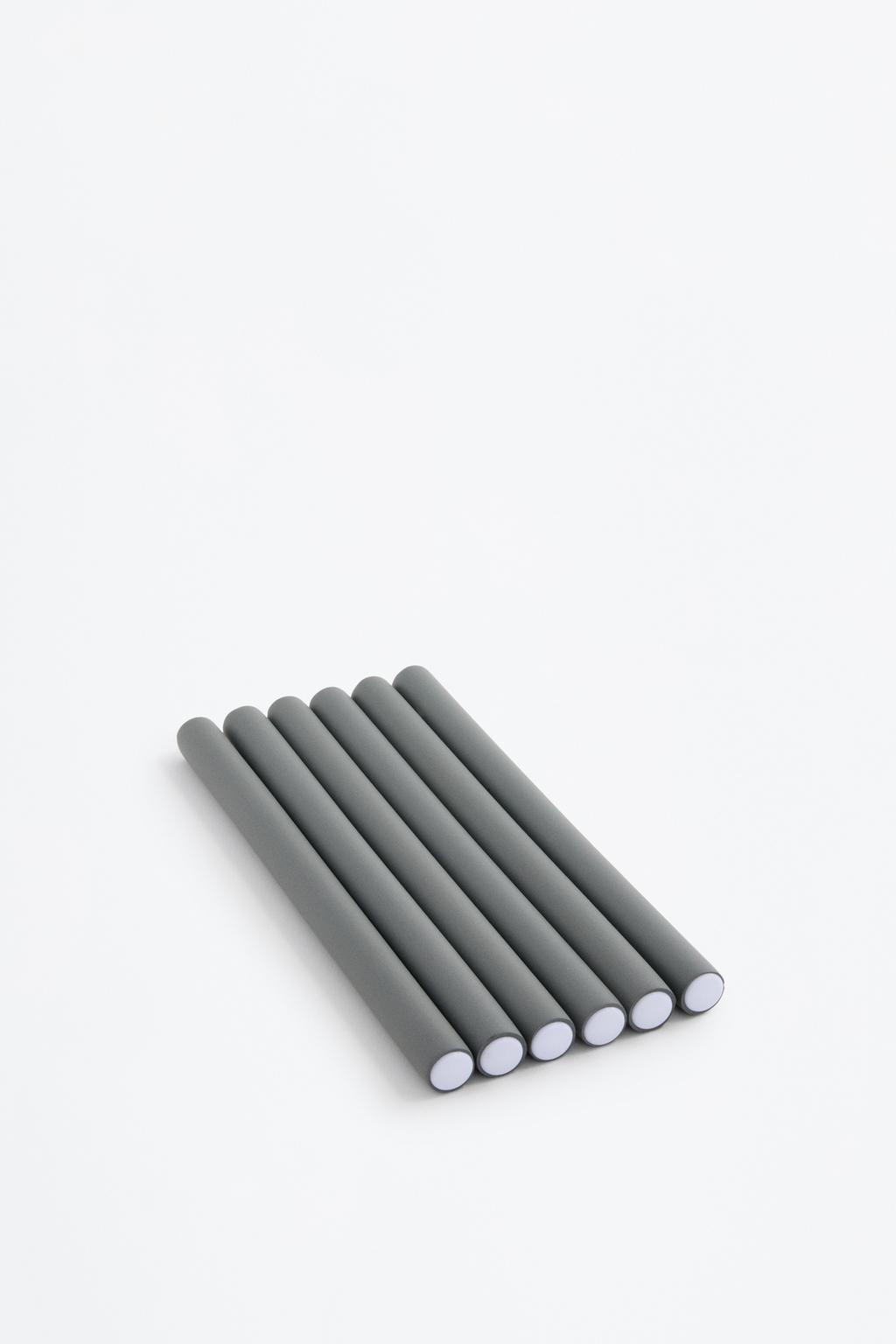 Pack of 6 thin hair curlers