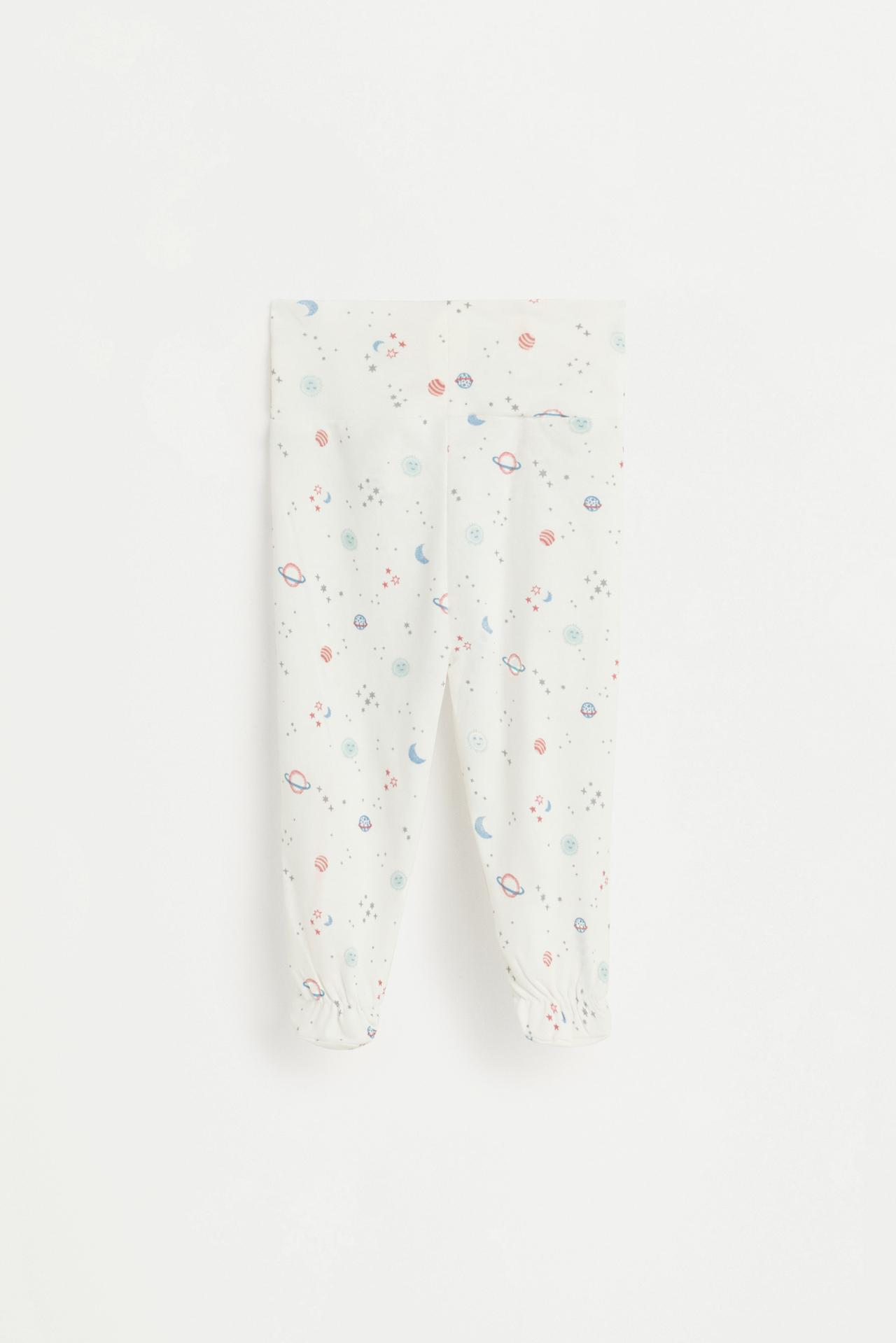 Interlock bodysuit, footed leggings and beanie set — WATER GREEN