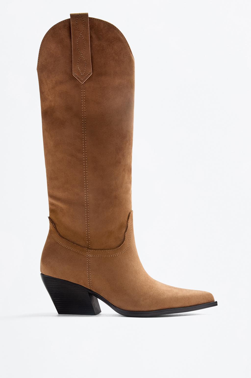 High cowboy boot