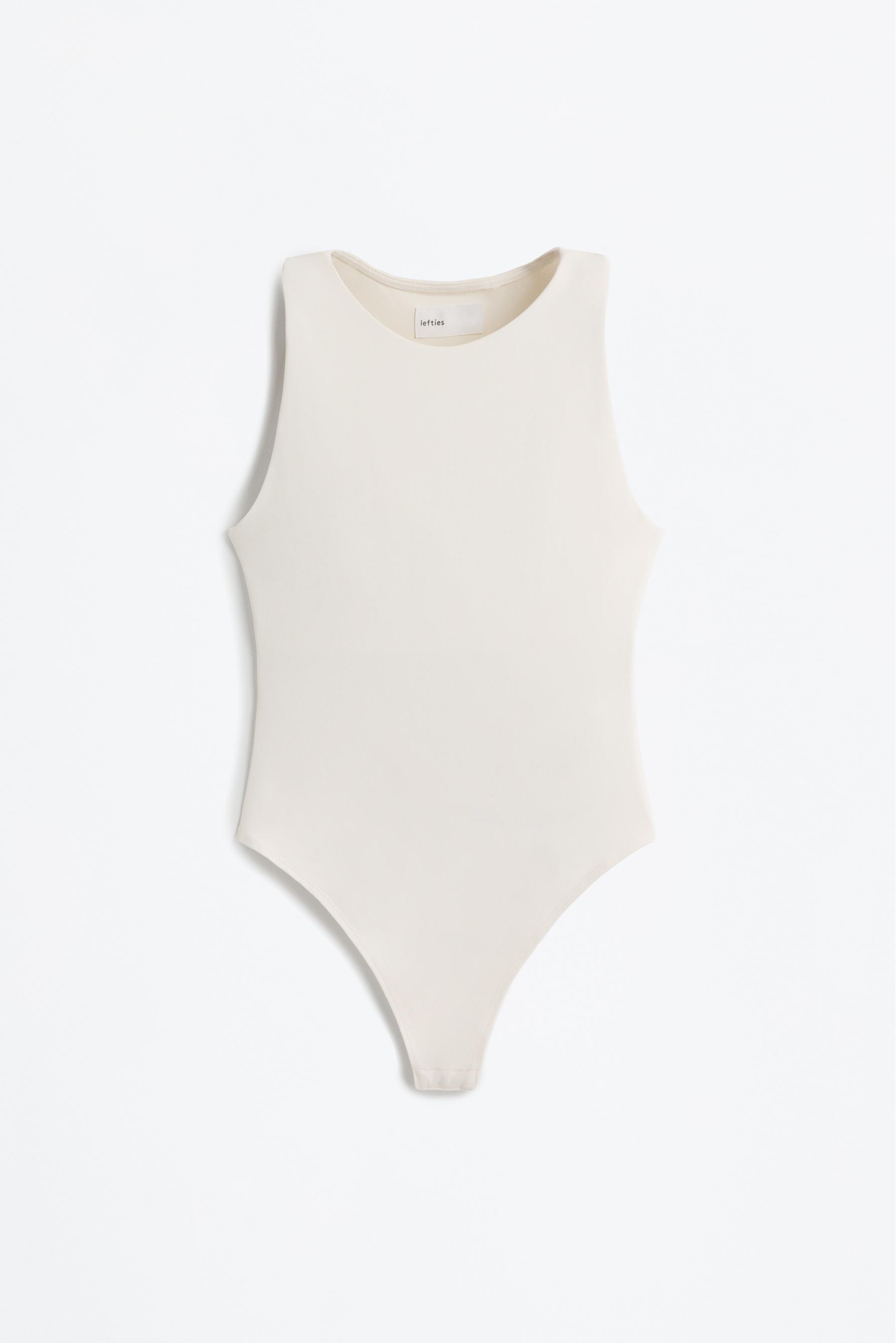 Polyamide bodysuit — WHITE