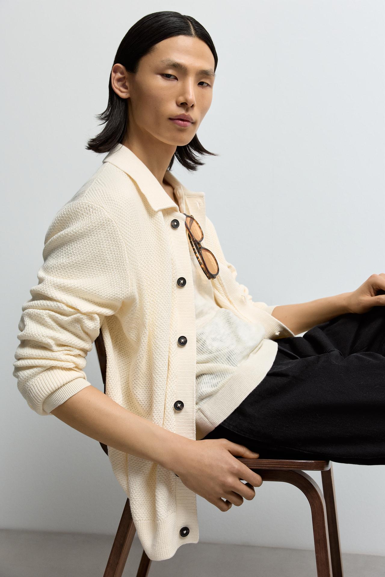 Button cardigan — OFF WHITE