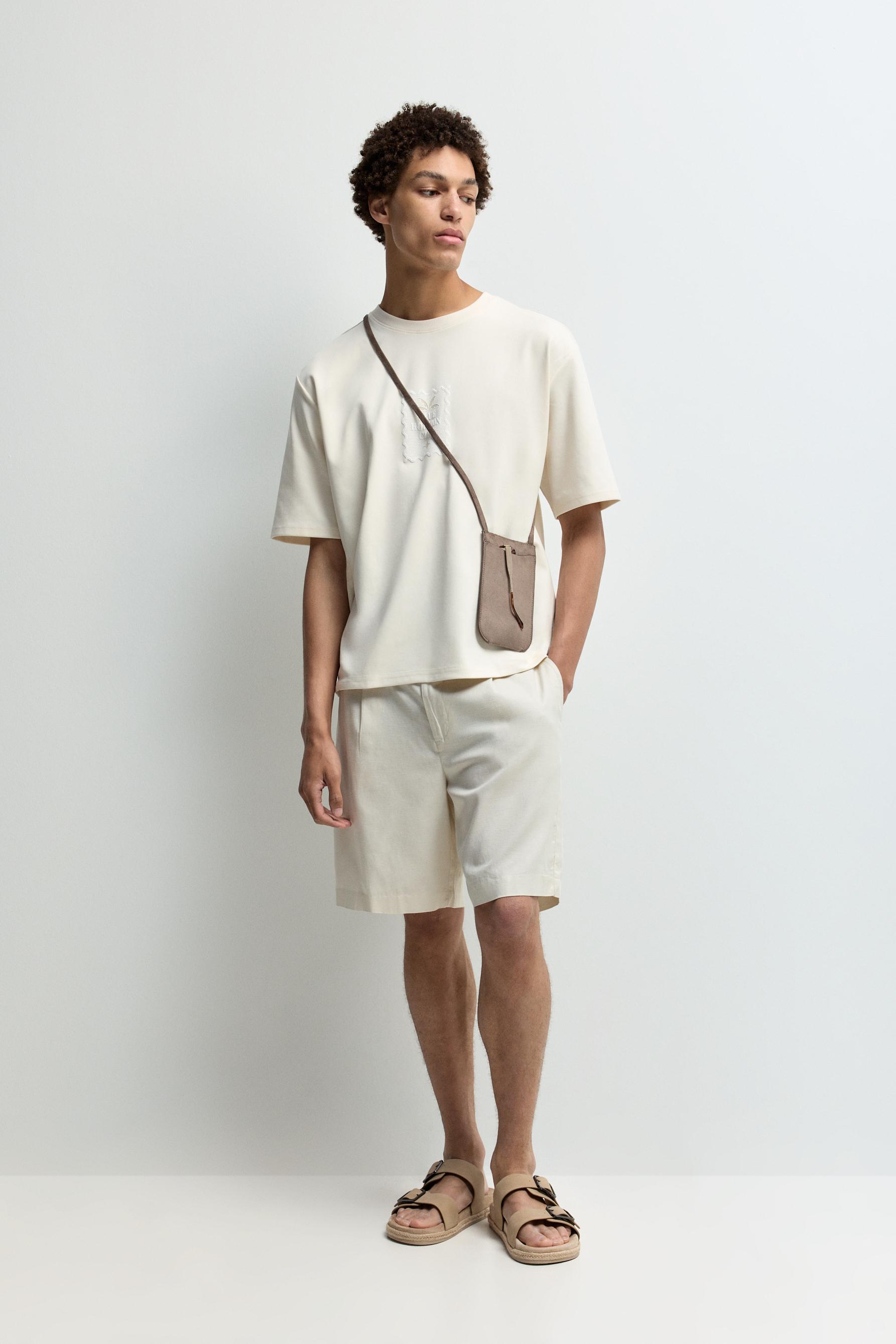 Back print T-shirt — BUTTER