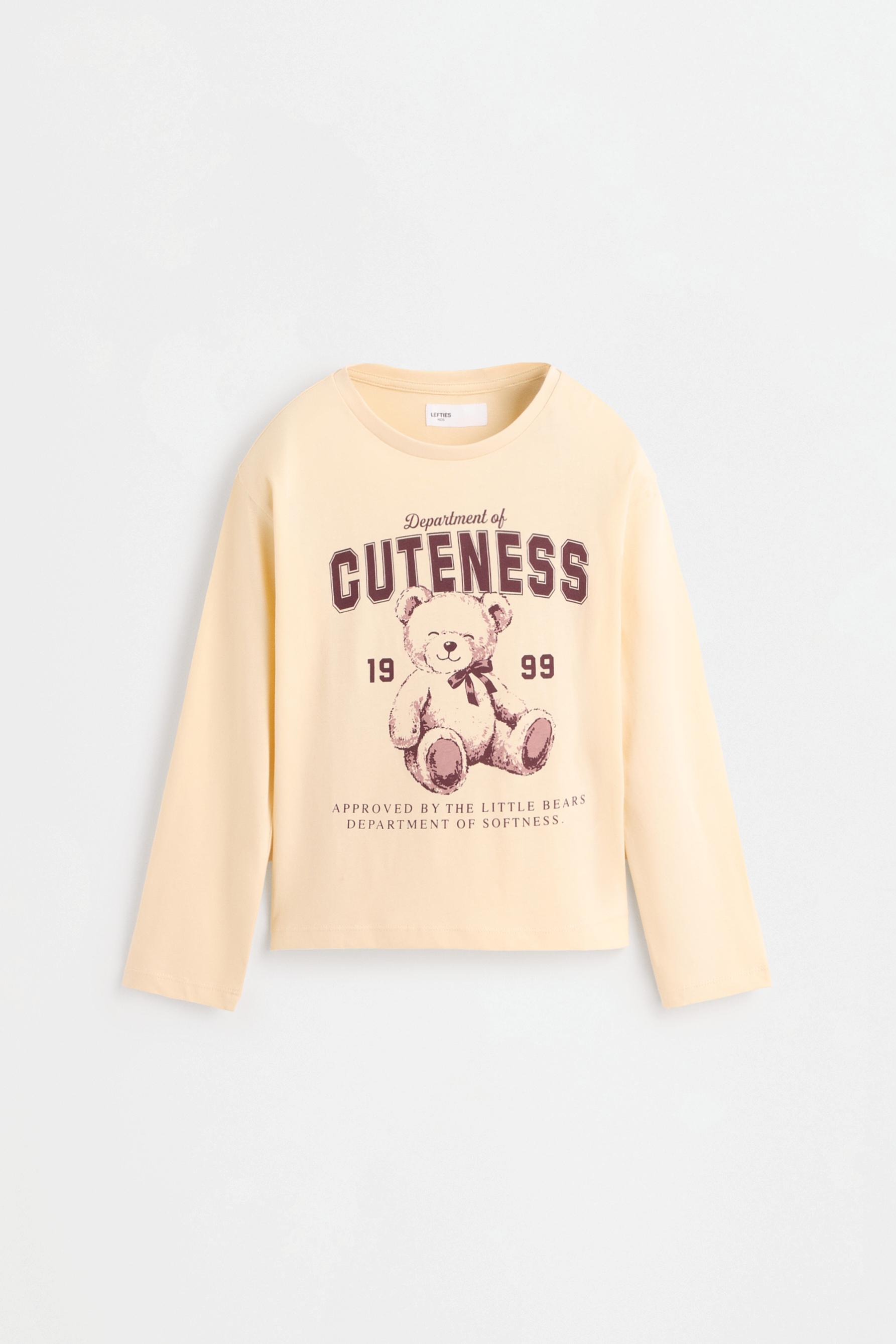 Printed T-shirt — VANILLA