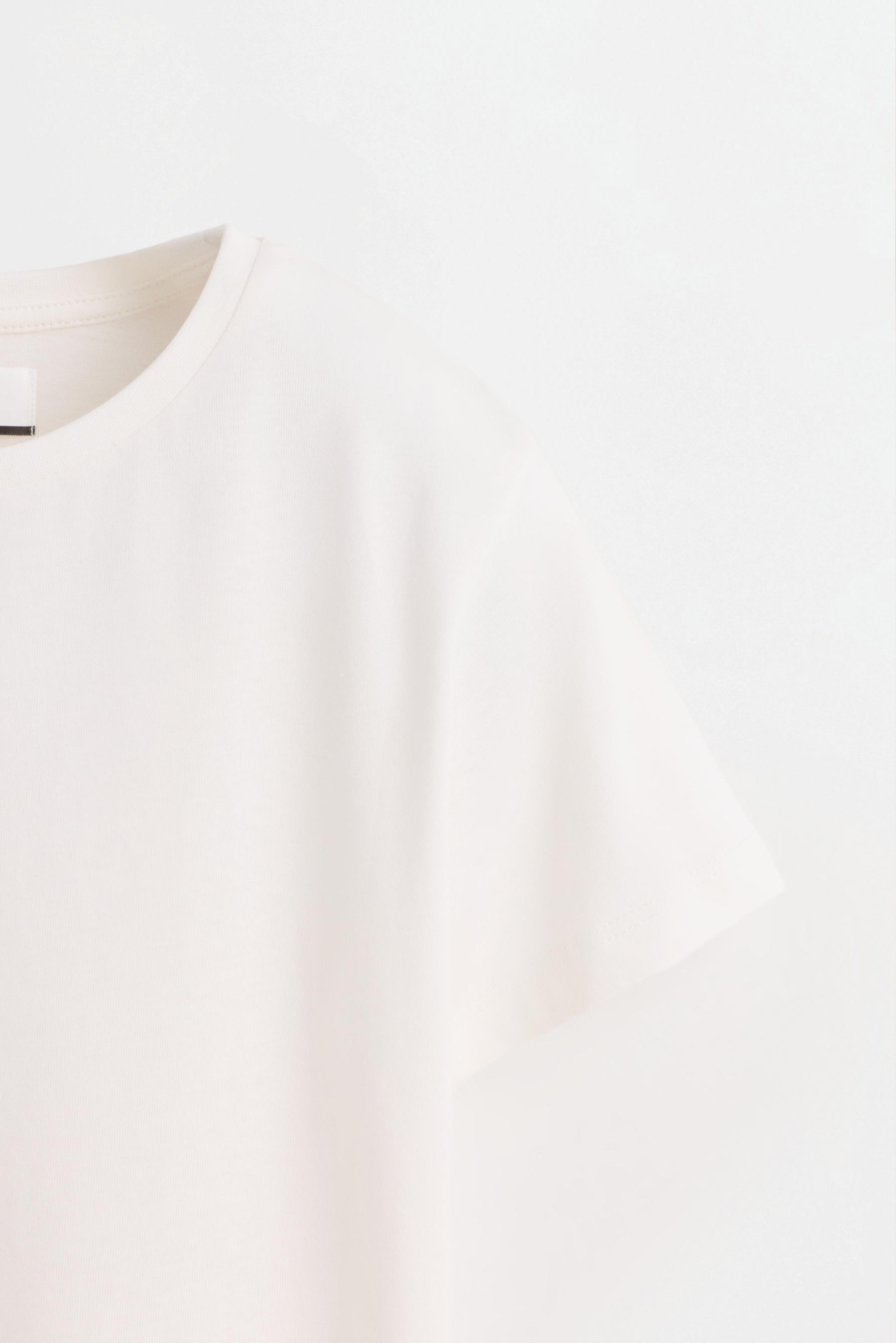 Pack of 4 plain T-shirts — MAUVE PINK