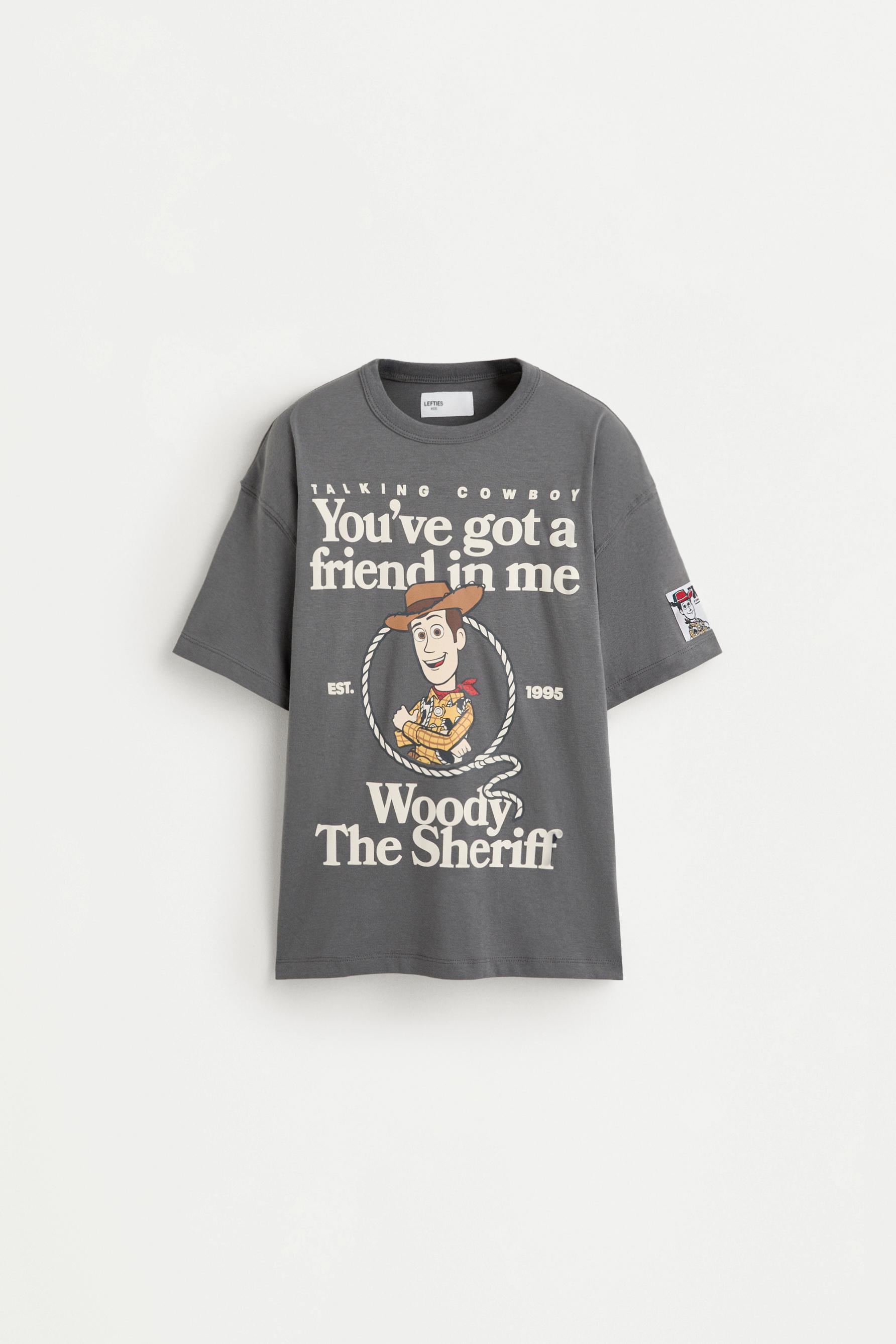 Woody Toy Story ©Disney T-shirt — PALE GREY