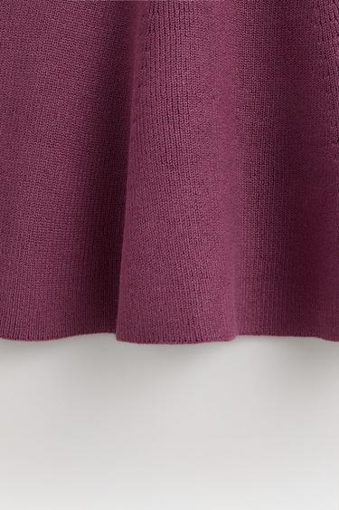 Knit skirt — PALE PINK 5