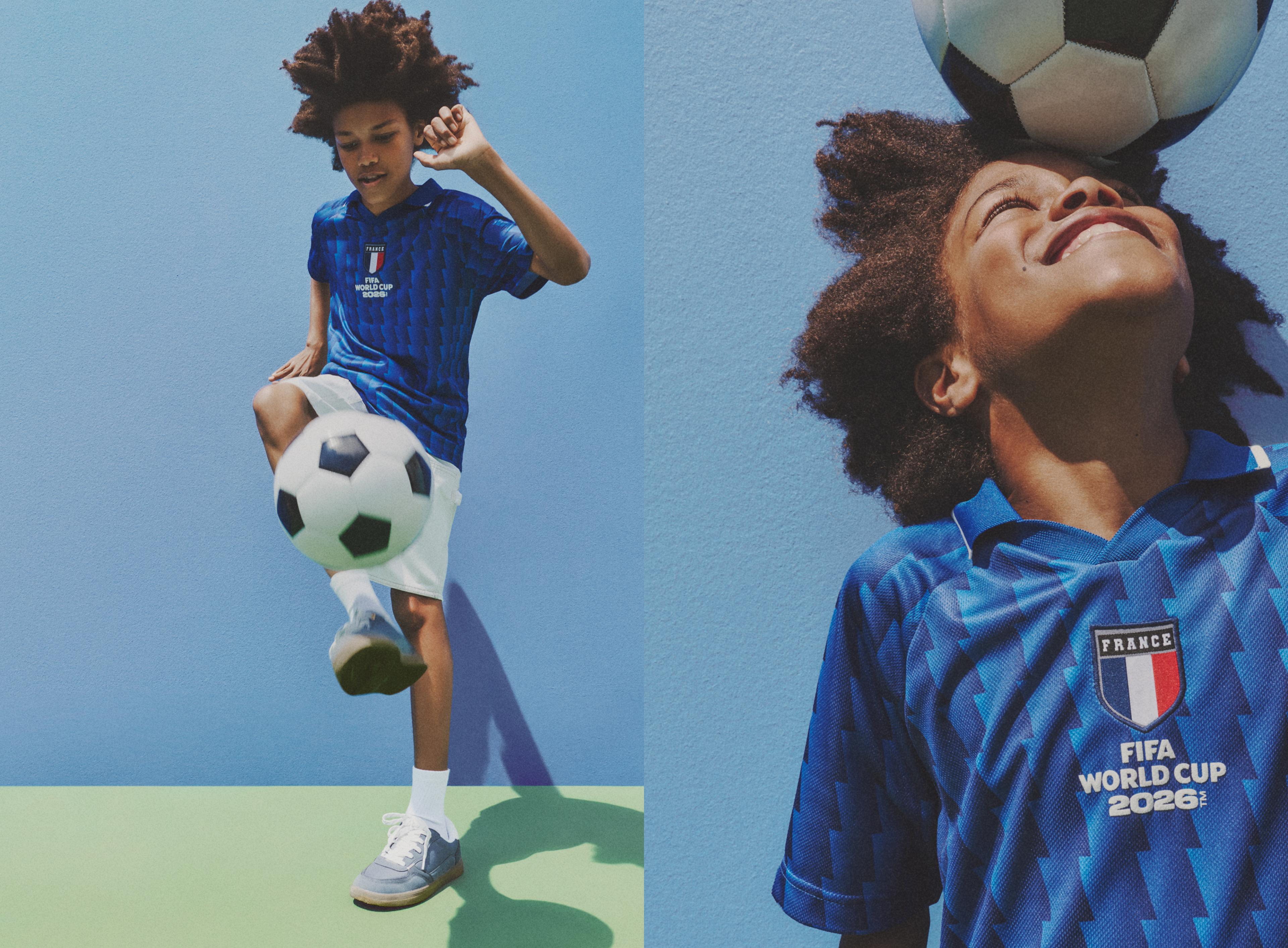 Kids | France FIFA World Cup TM 2026 Official Licensed Product Polo — NAVY