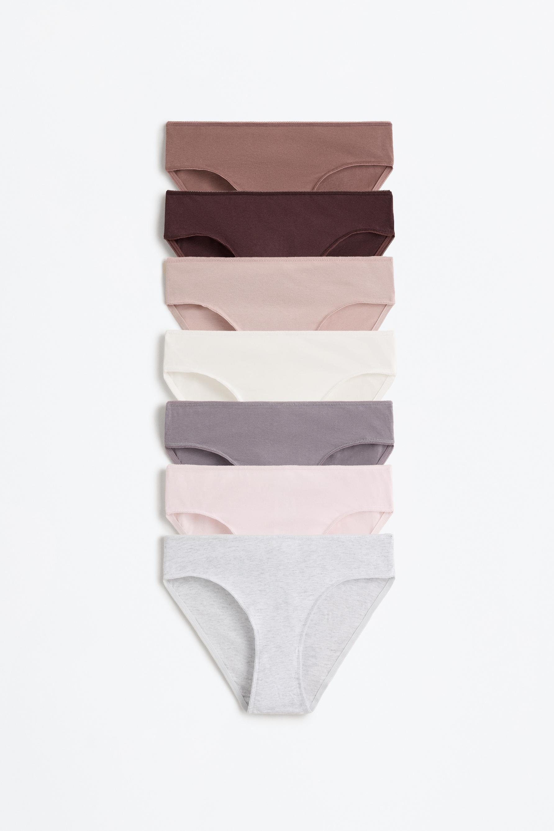 Pack of 7 classic cotton briefs — VARIOUS