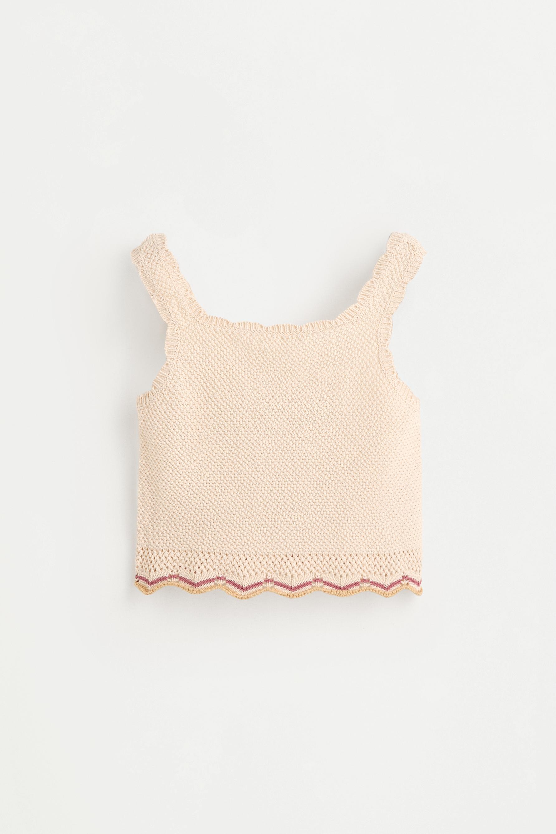 Knit top — SAND
