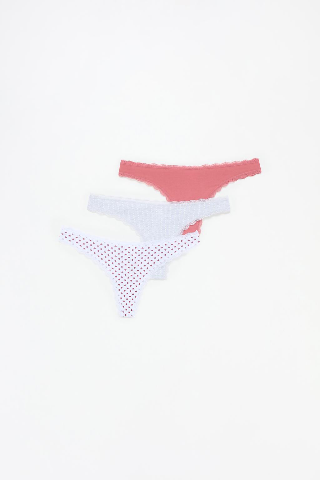 3-pack of soft Brazilian briefs