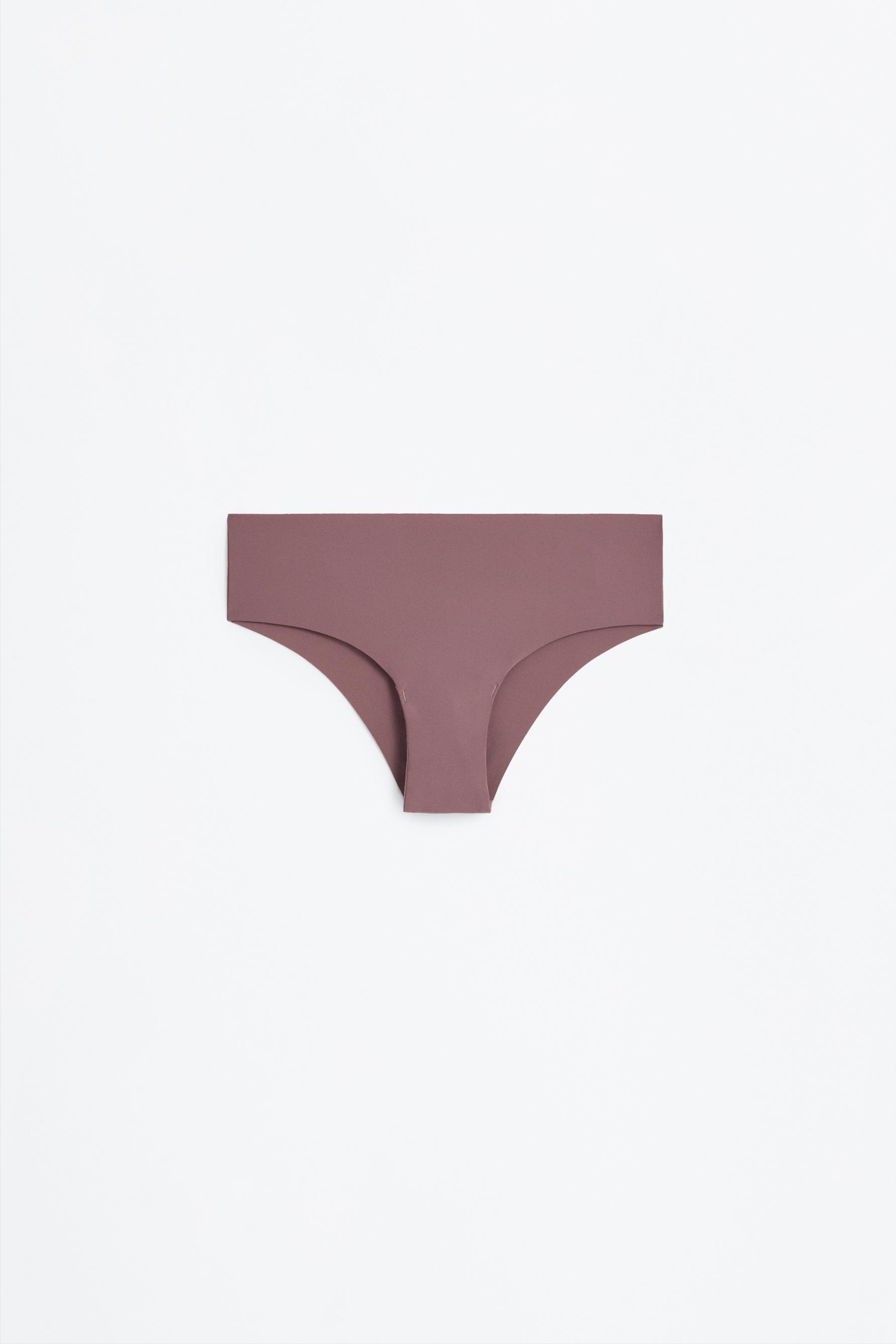 3-Pack of microfibre hipster briefs — DARK BROWN