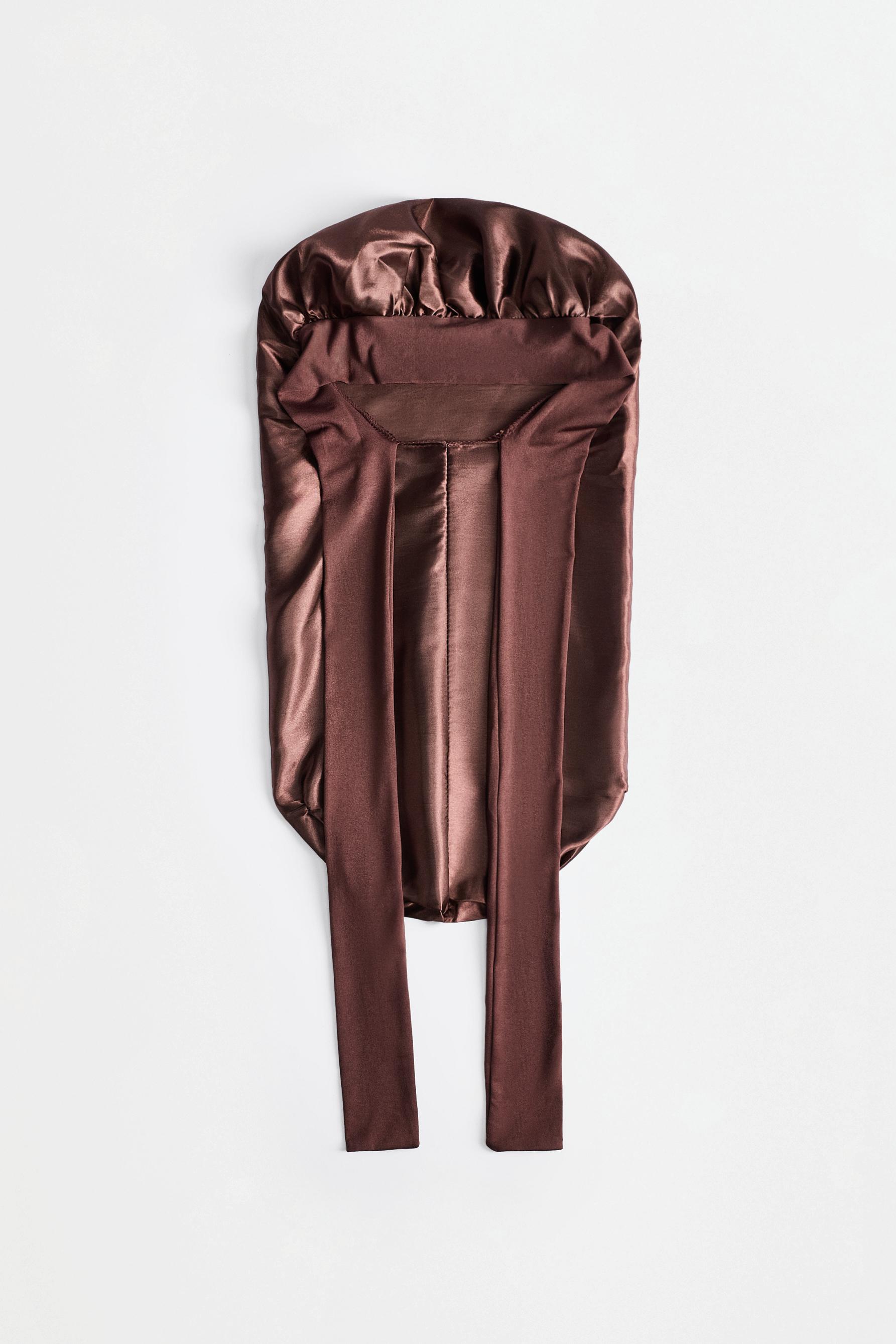 Satin bonnet — MINK