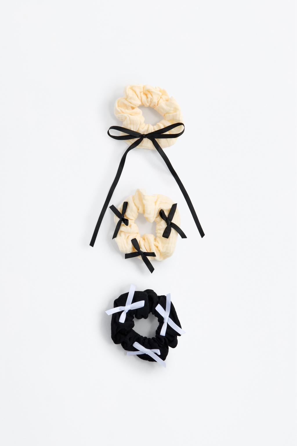 Pack 3 scrunchies combinados