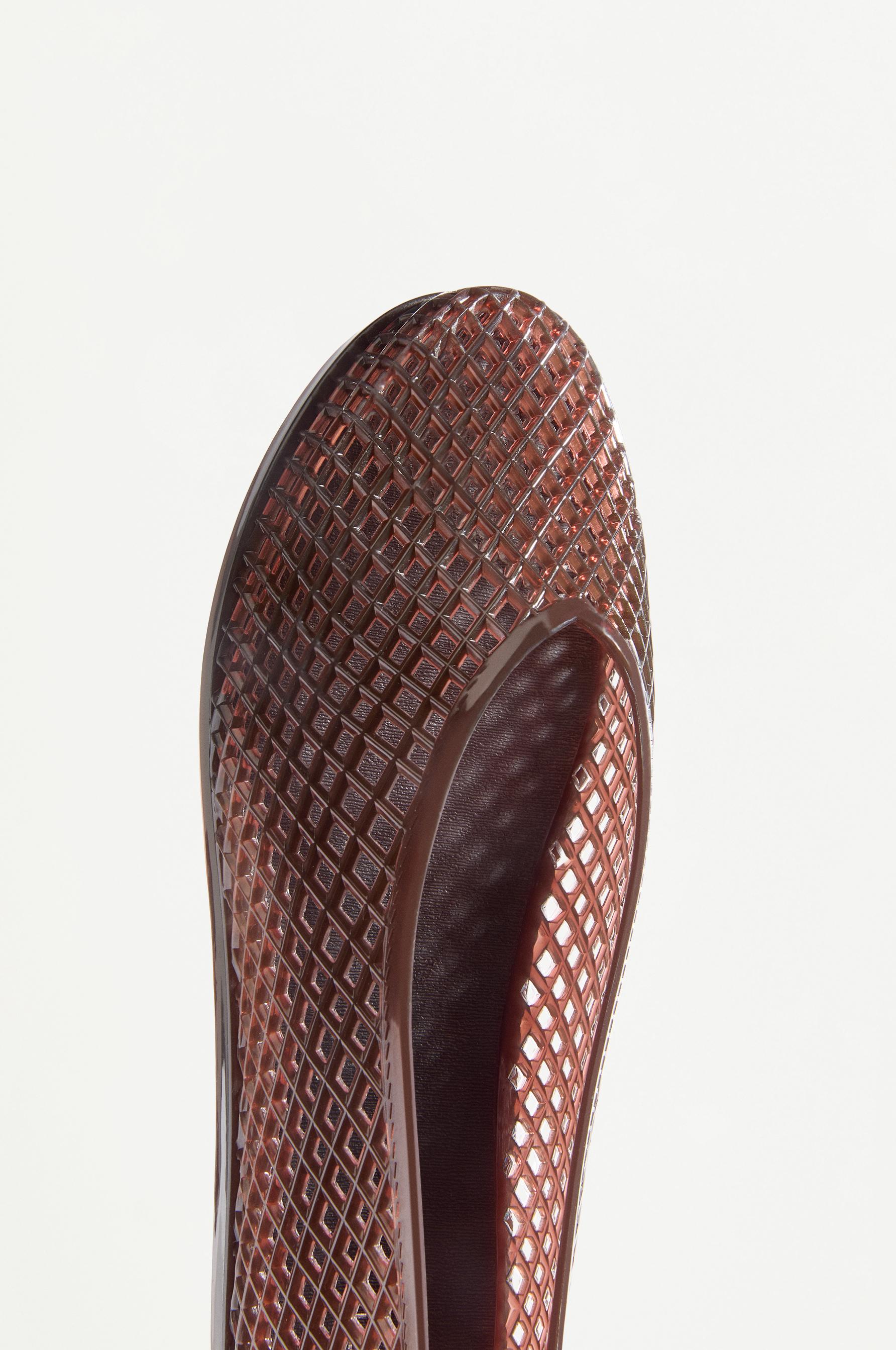 Jelly ballet flats — BROWN