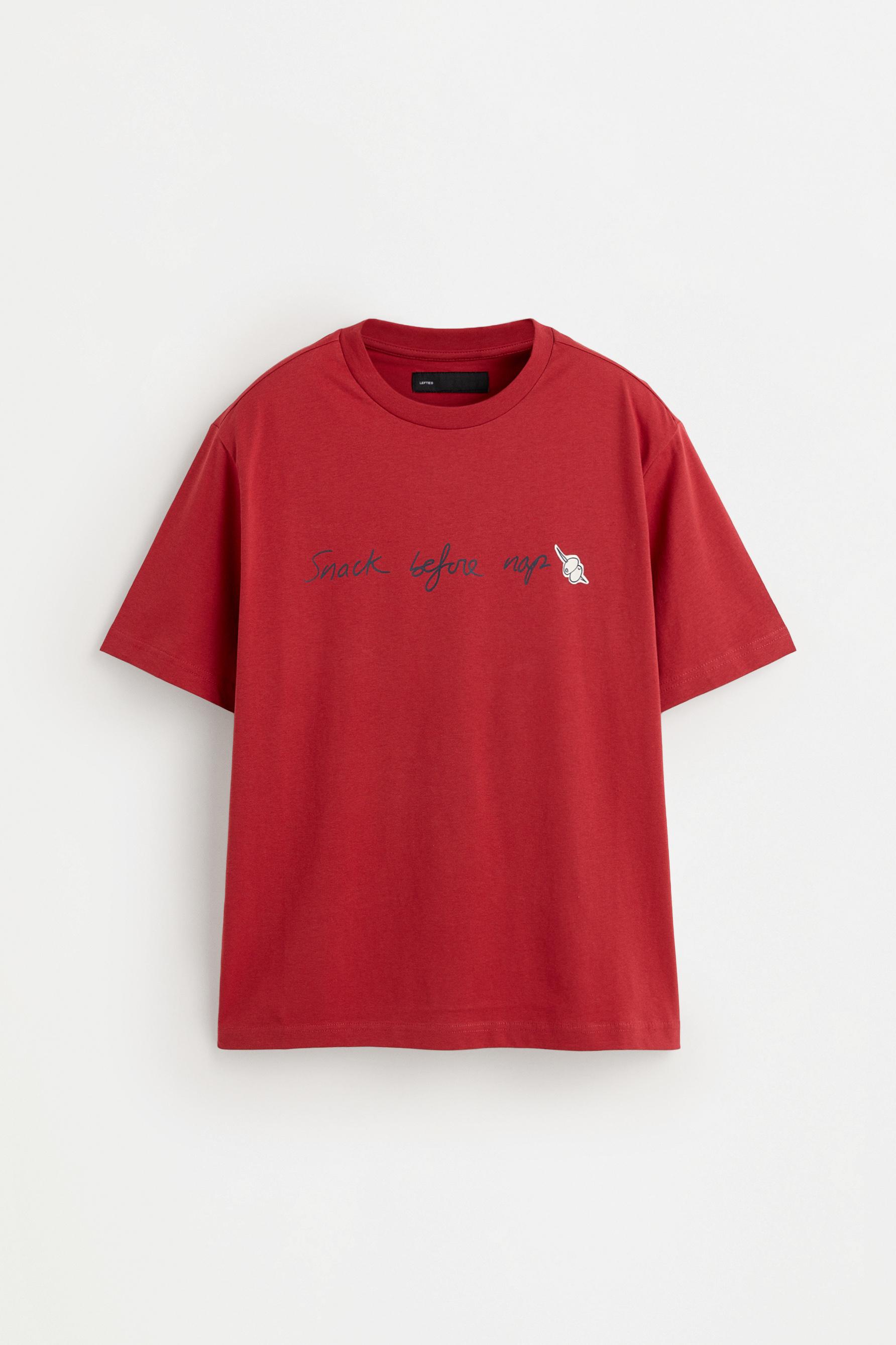 Short printed pyjamas — RED