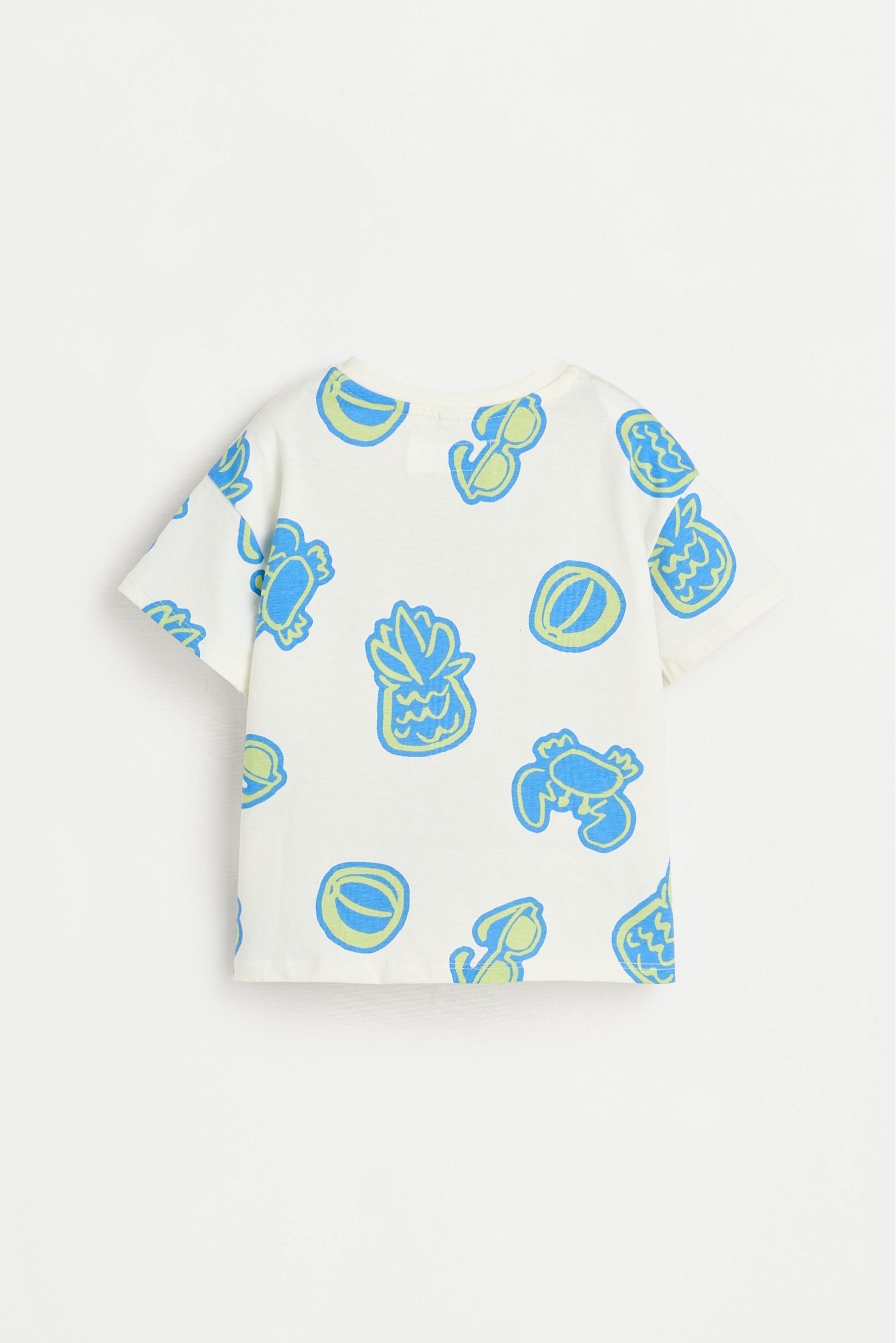 Short printed pyjamas — OFF WHITE