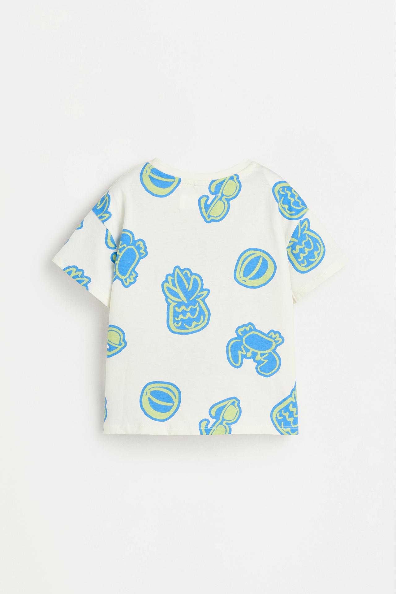 Short printed pyjamas — OFF WHITE